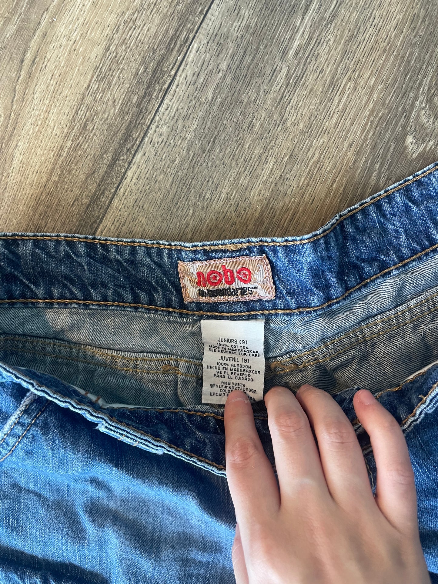 Y2k no boundaries mini shorts