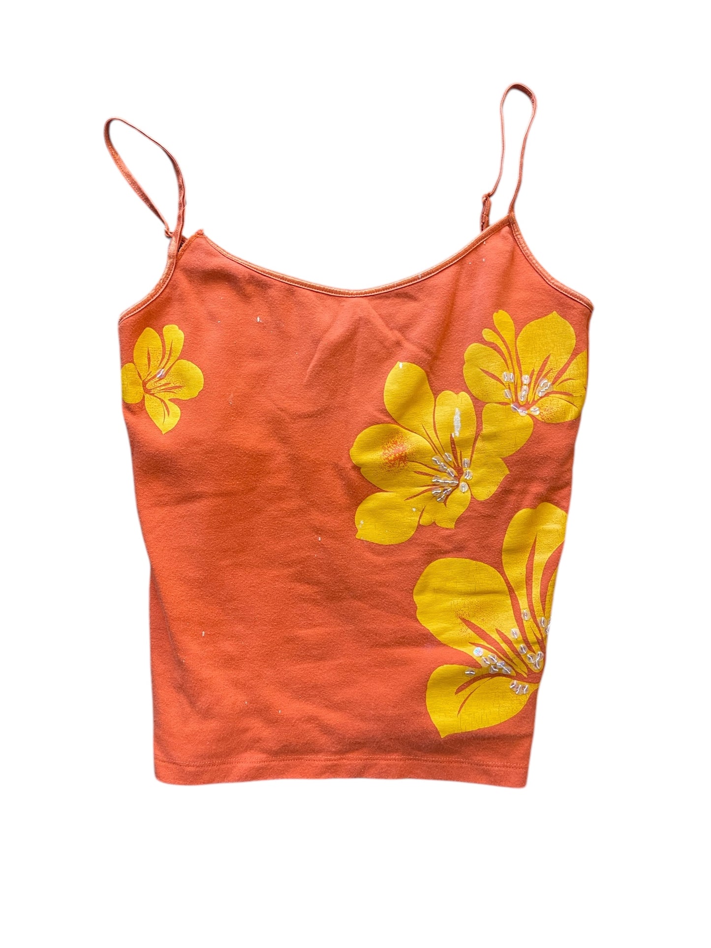 Y2k hibiscus tank