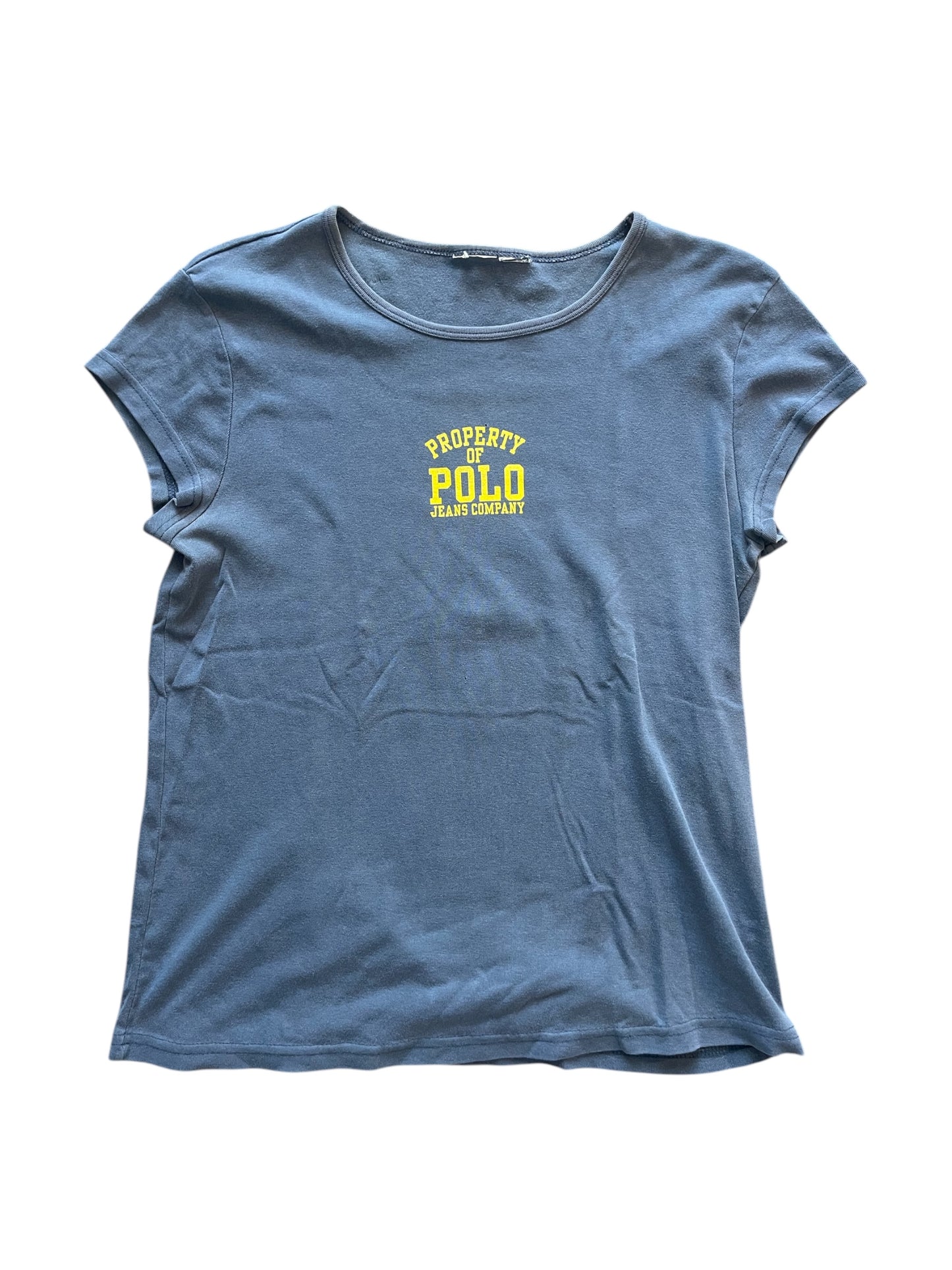 Y2k polo baby tee