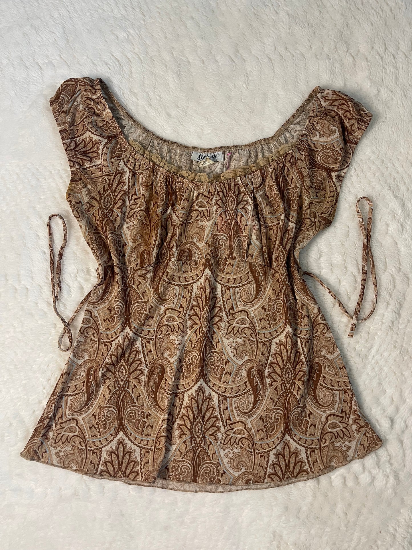 Y2k Self Esteem Milkmaid Top