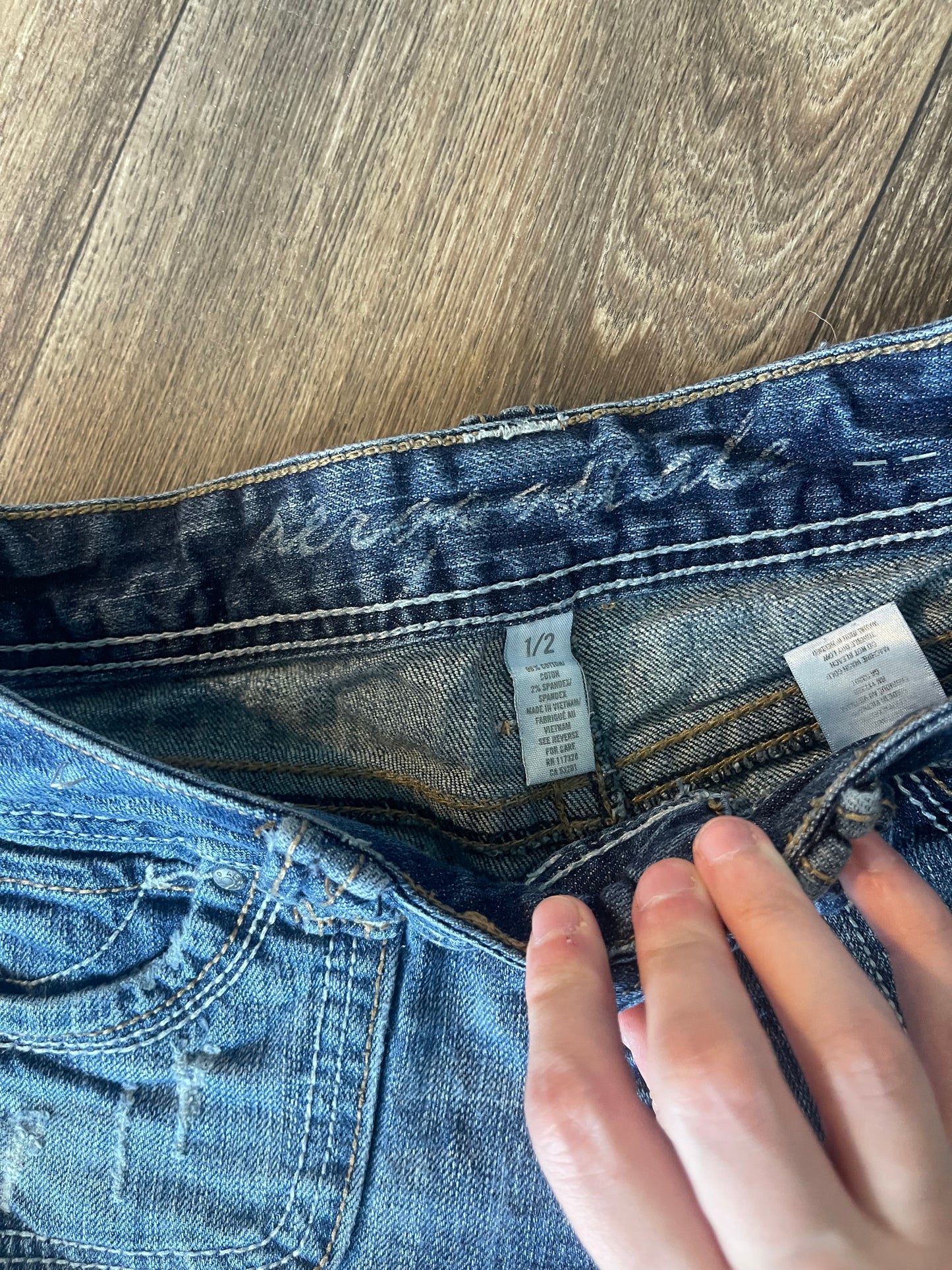 Y2k aero mini shorts