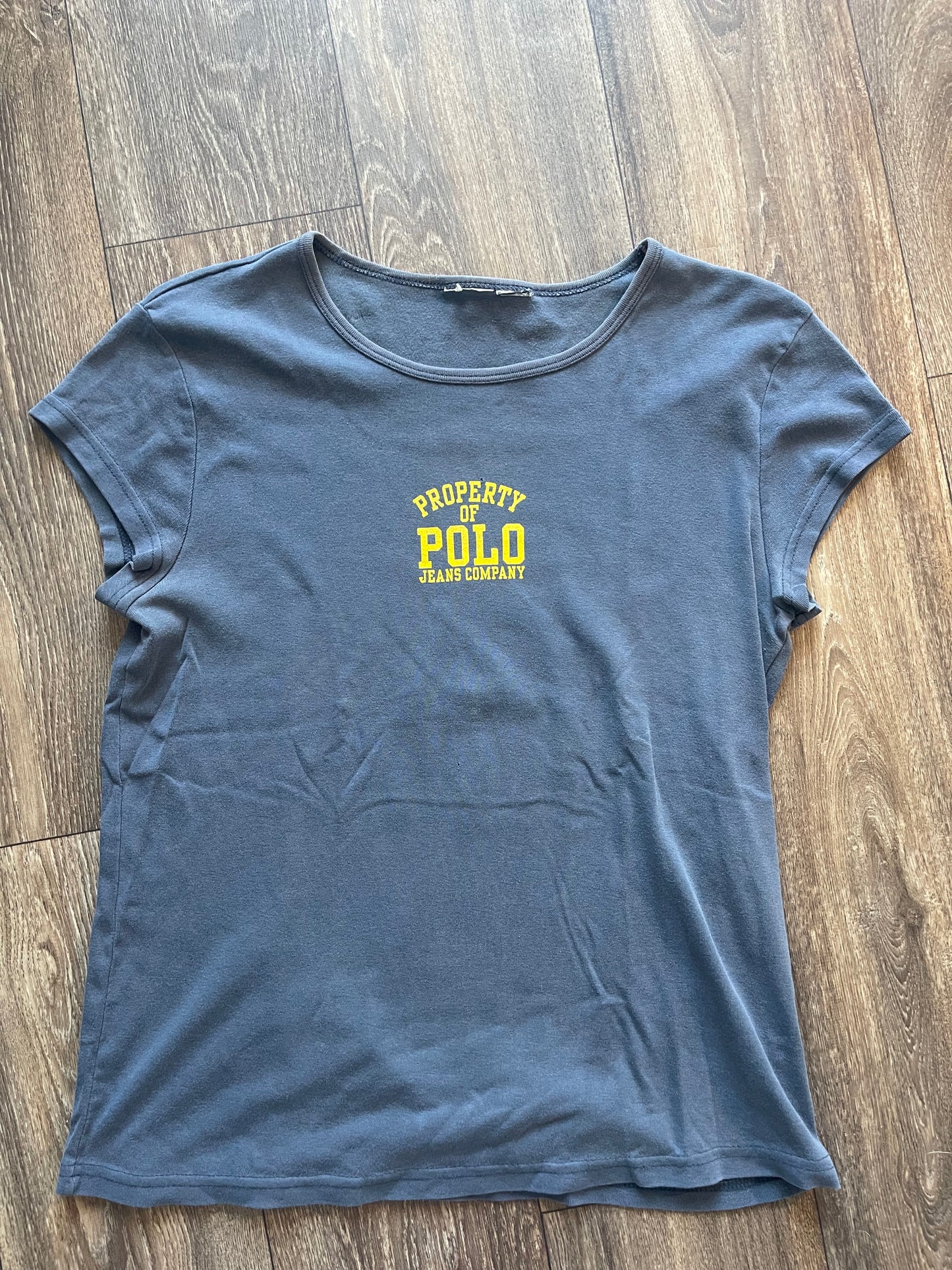 Y2k polo baby tee