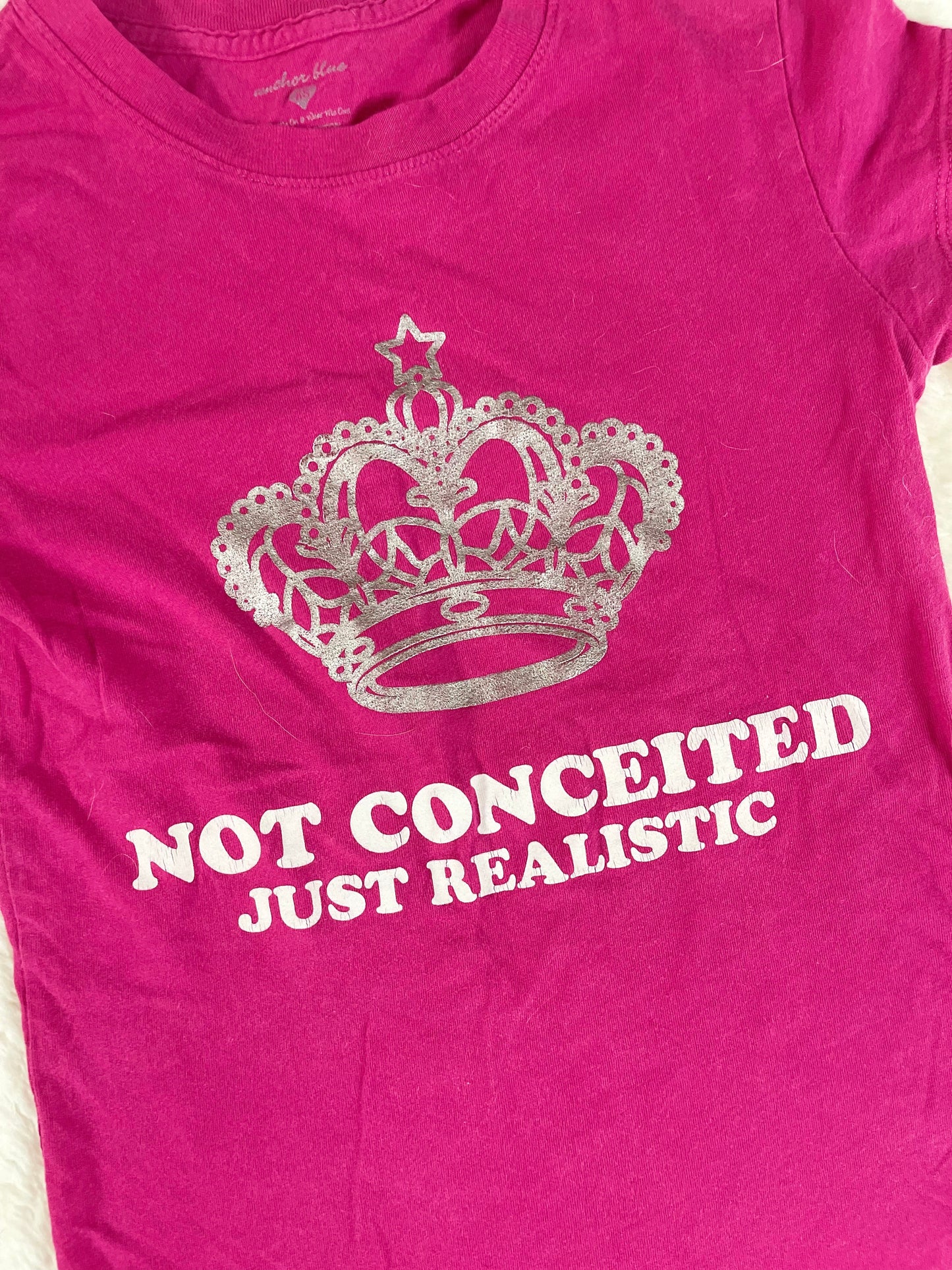 Y2K Slogan Baby Tee
