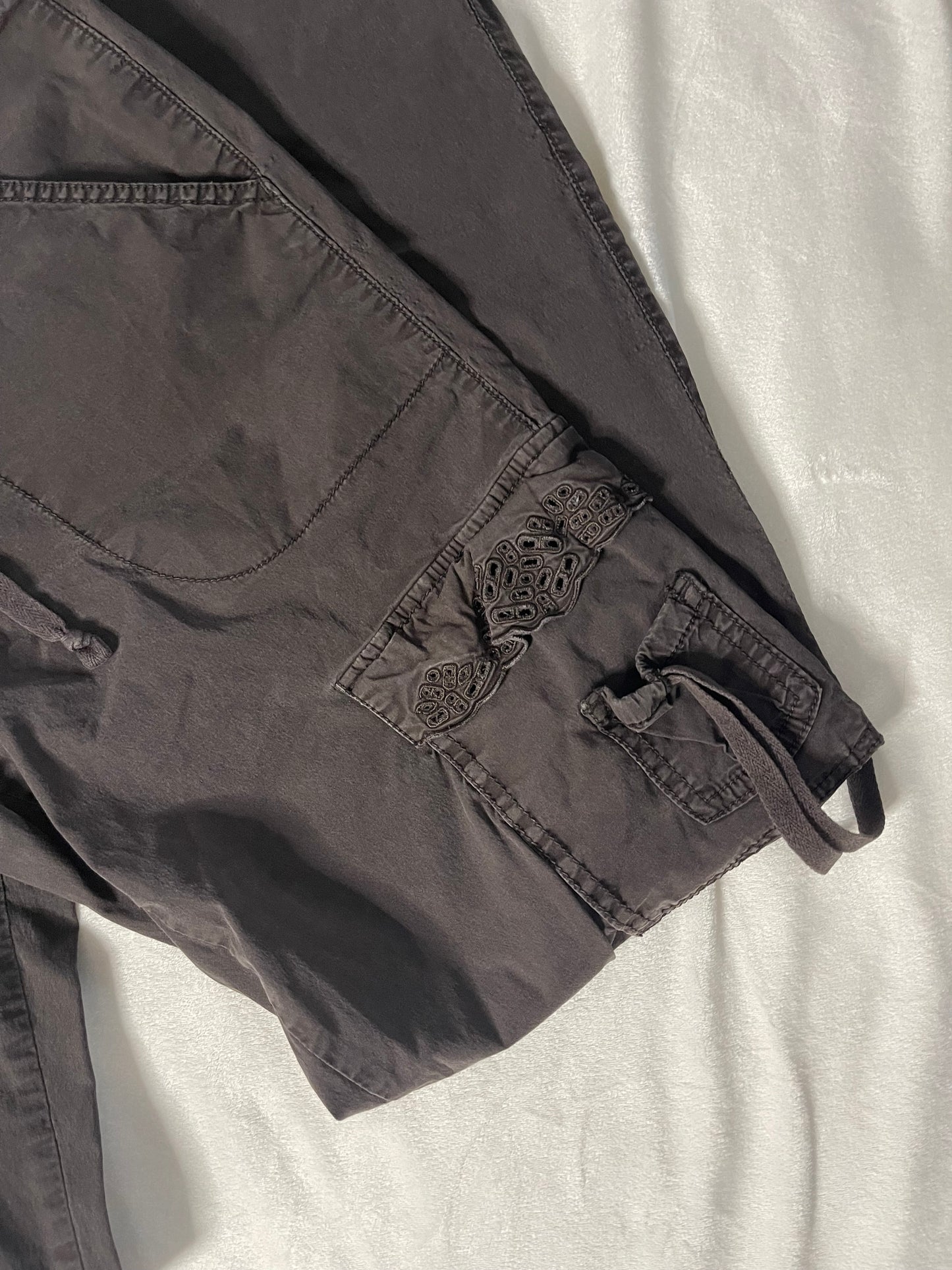 Y2k old navy cargo brown pants