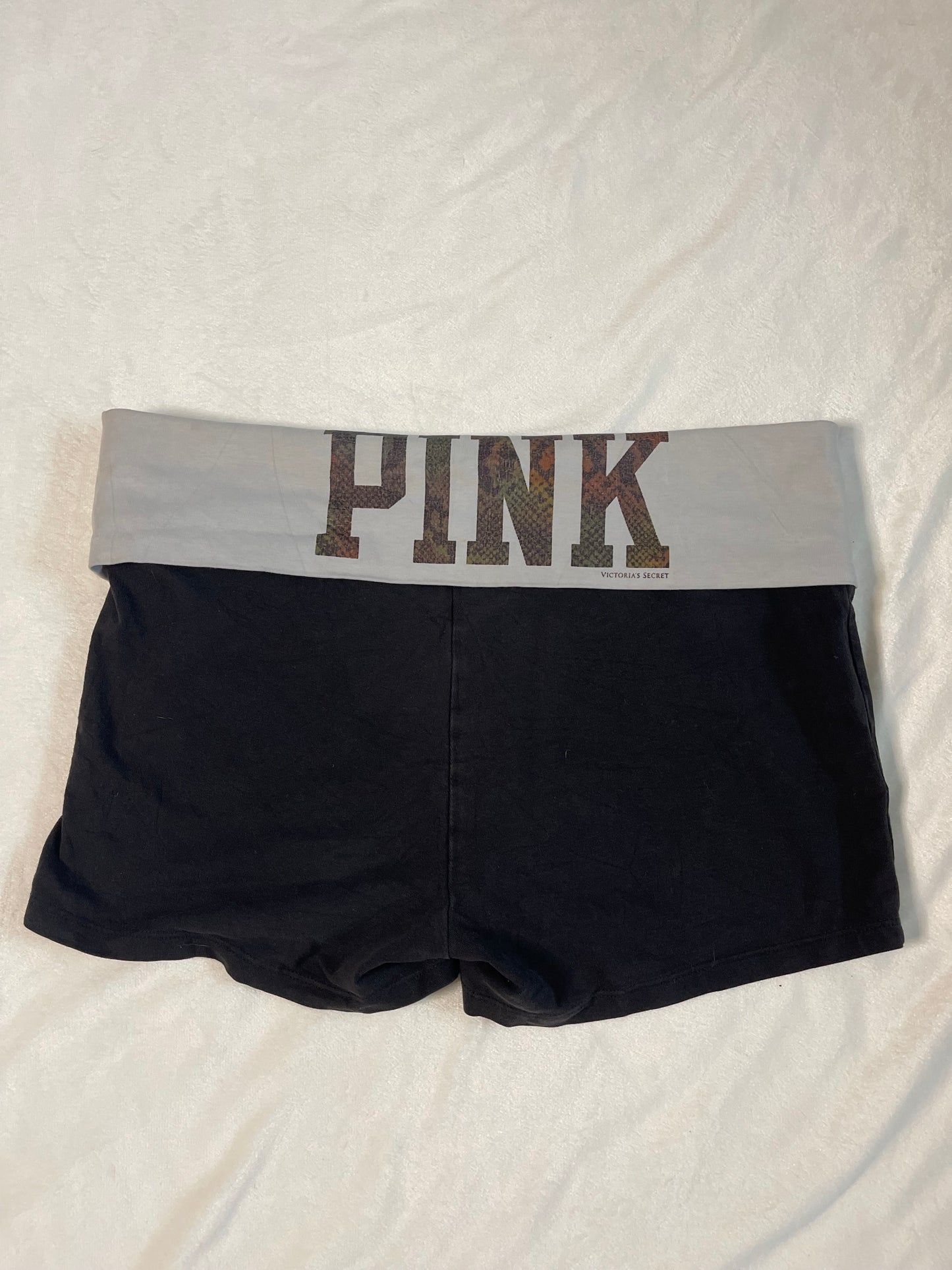 Y2k Pink Victoria secret fold over shorts