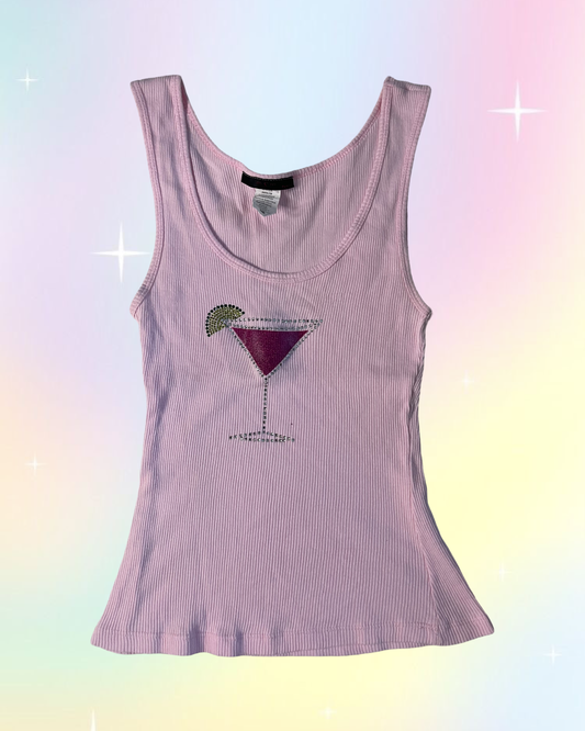 Y2k Martini Tank Top