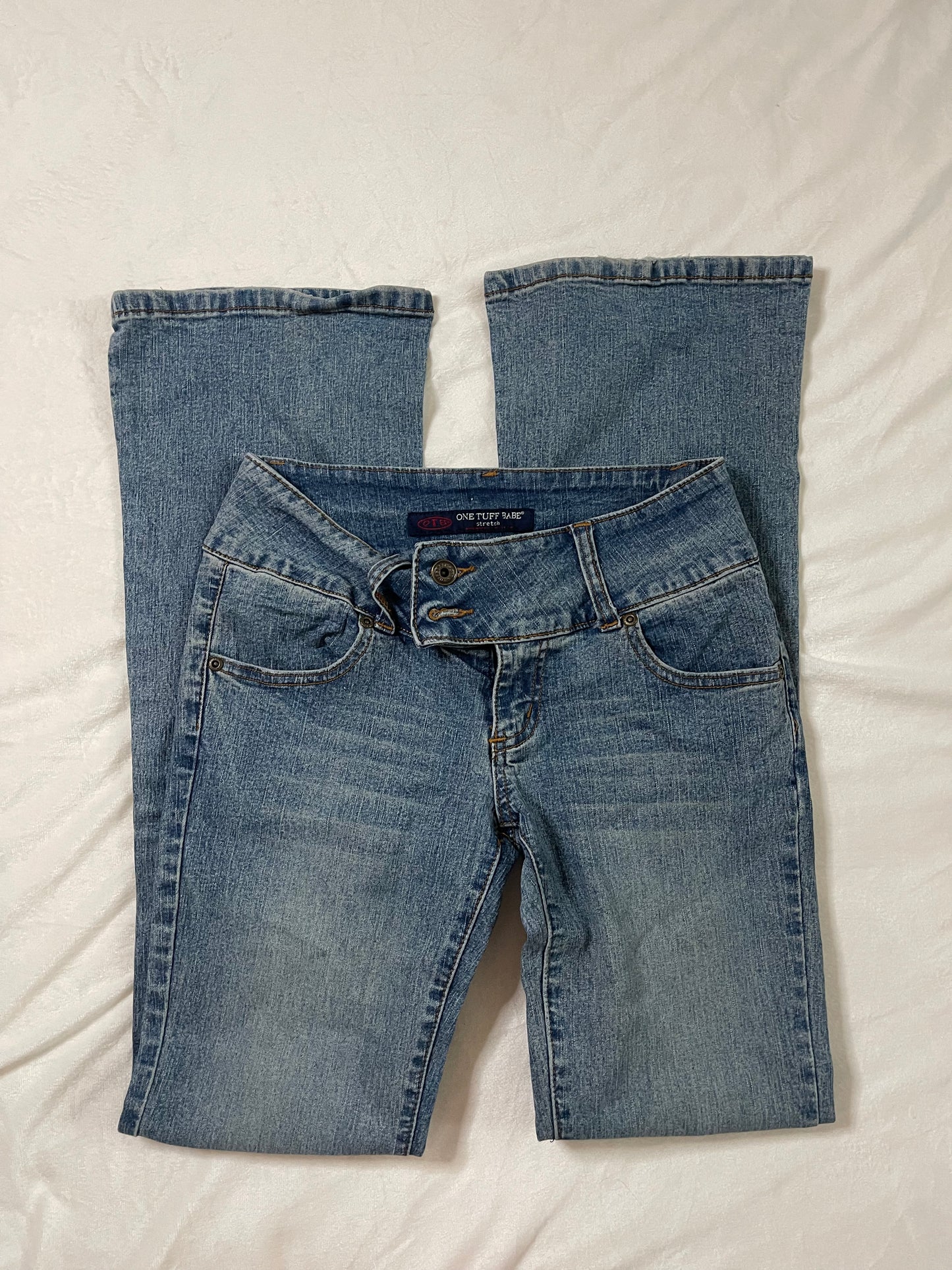 Y2k 2000s Low Rise Flare Jeans