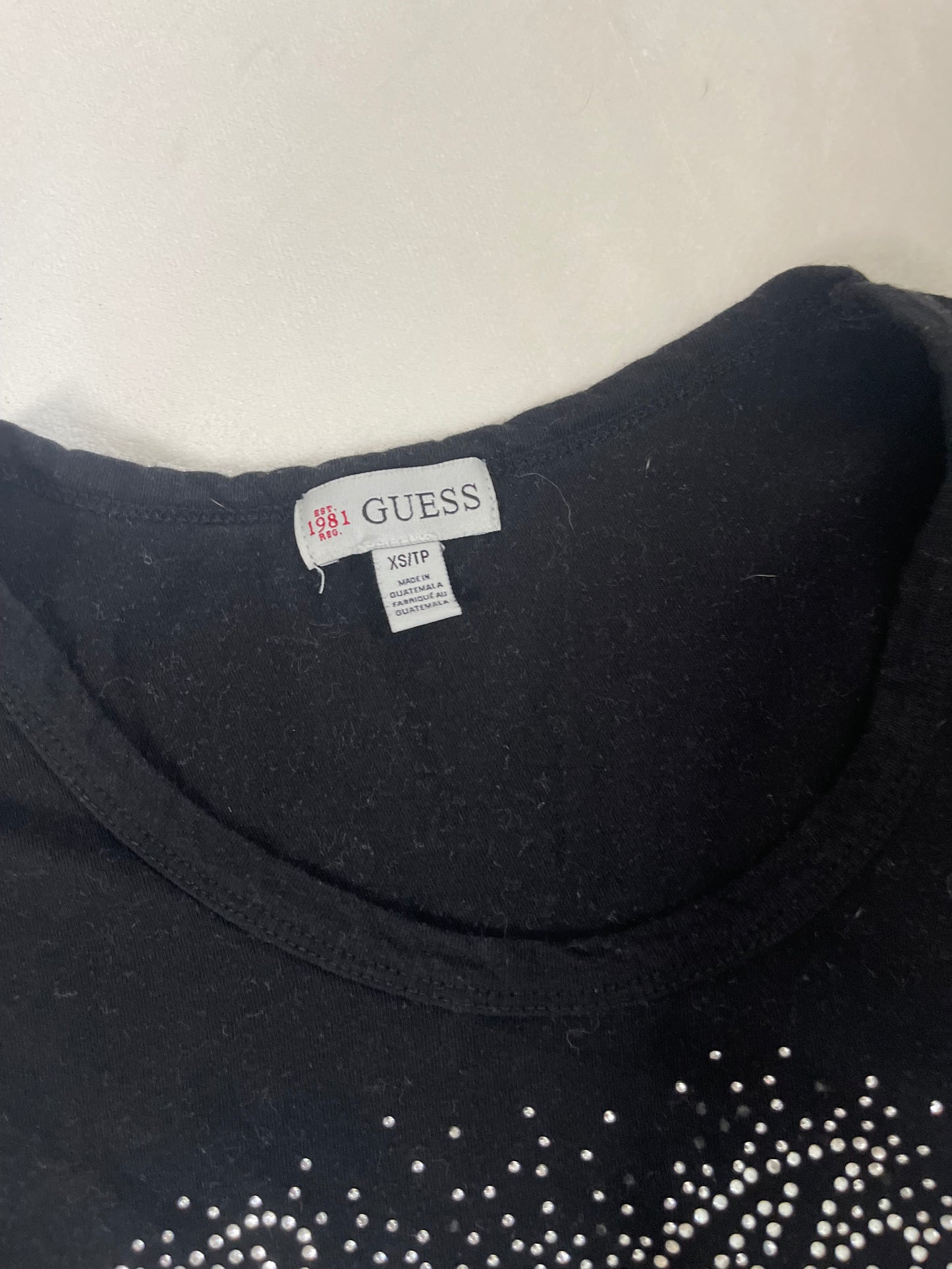 Y2k guess jeans baby tee