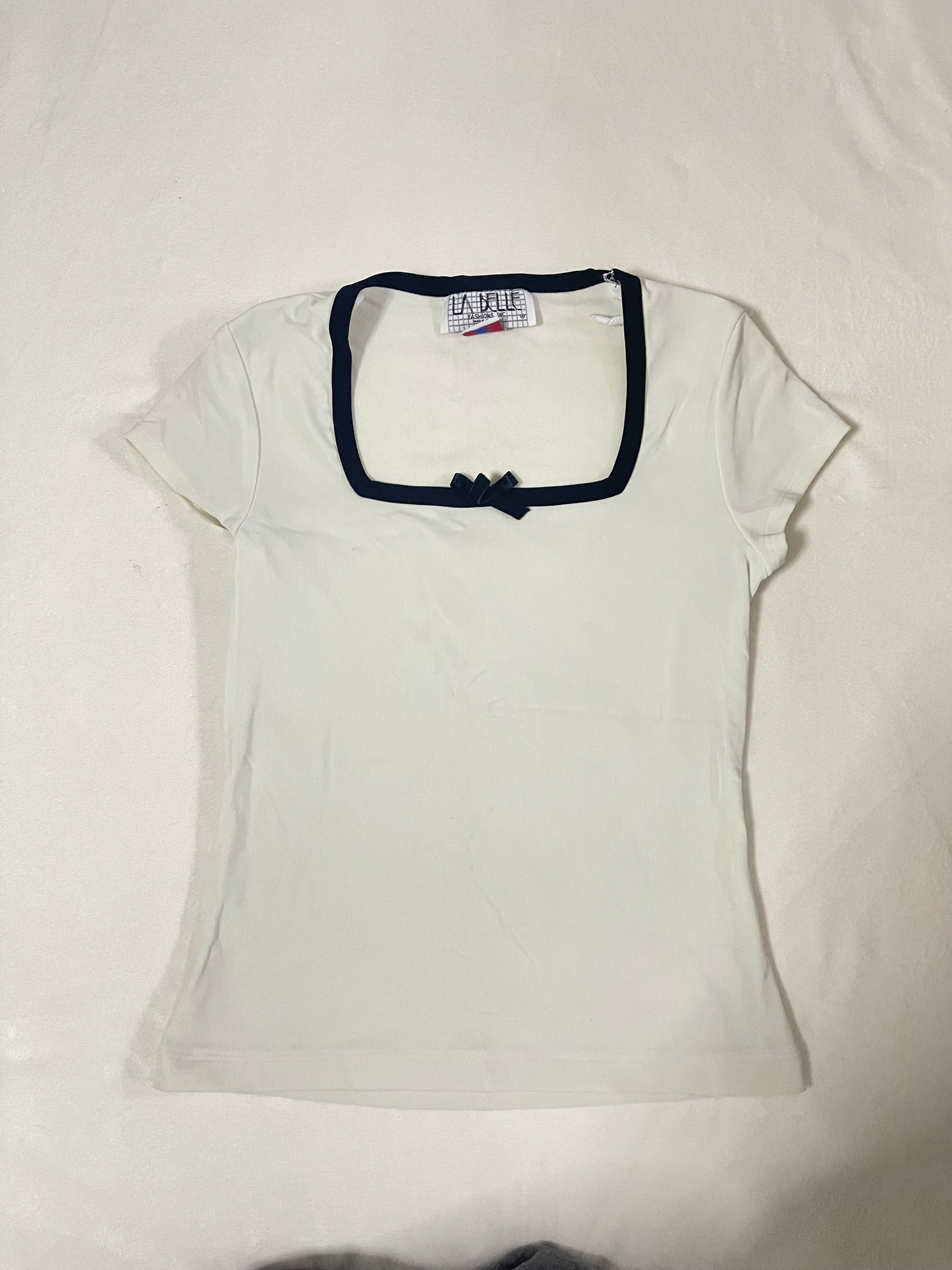 Vintage La Belle square neck top