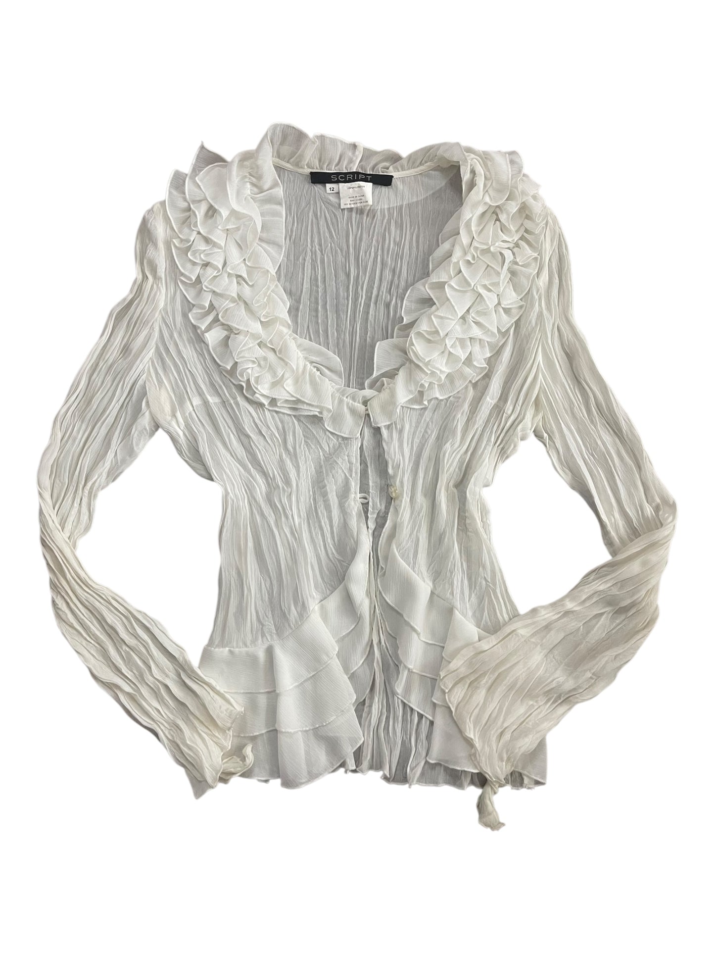 Lolita ruffled button up