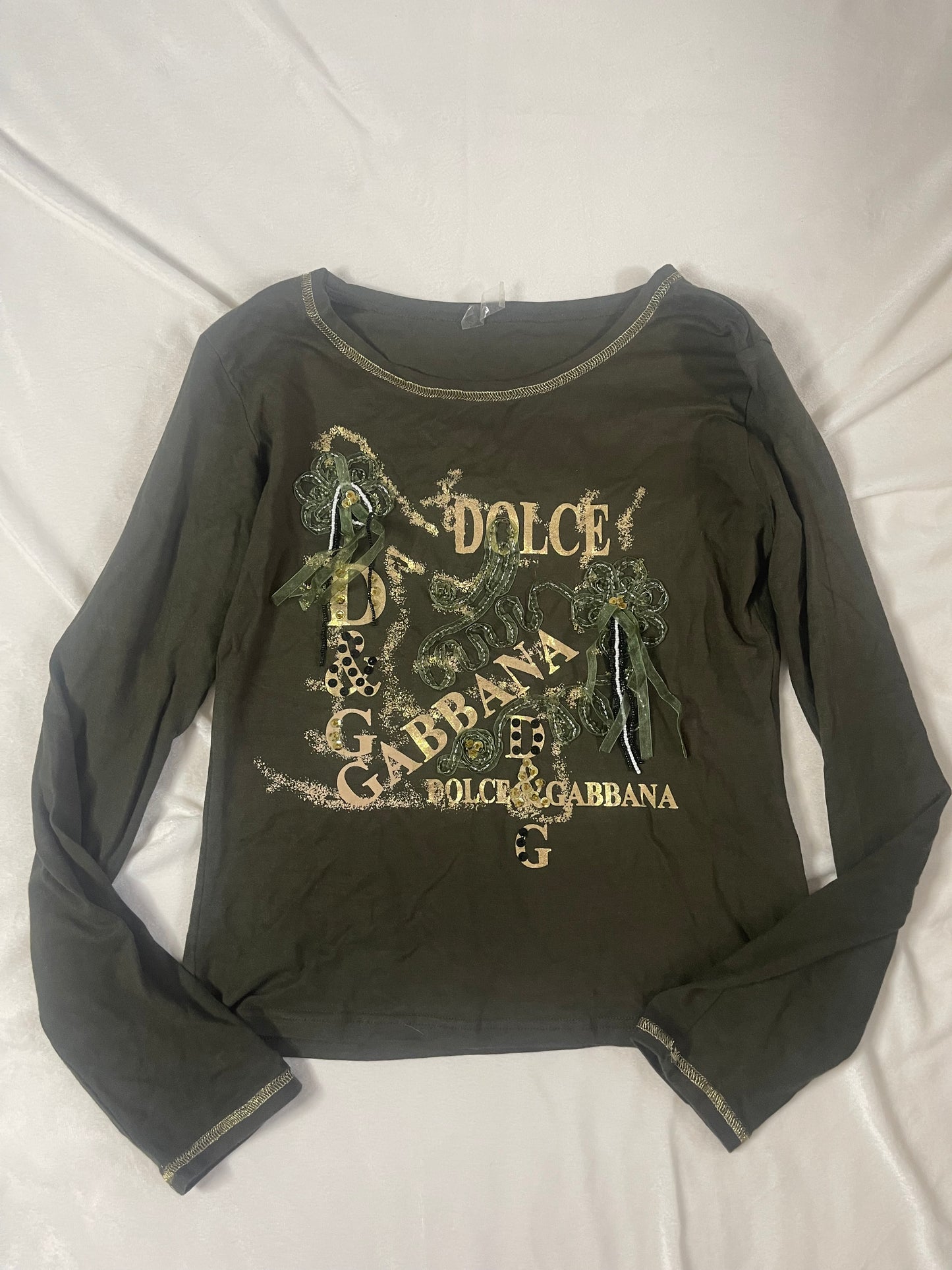 Unofficial dolce and gabbana long sleeve top