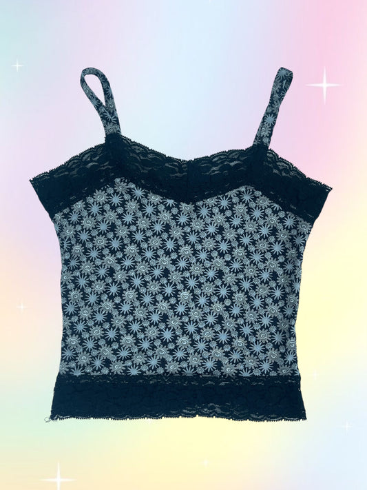 Y2k lace cami