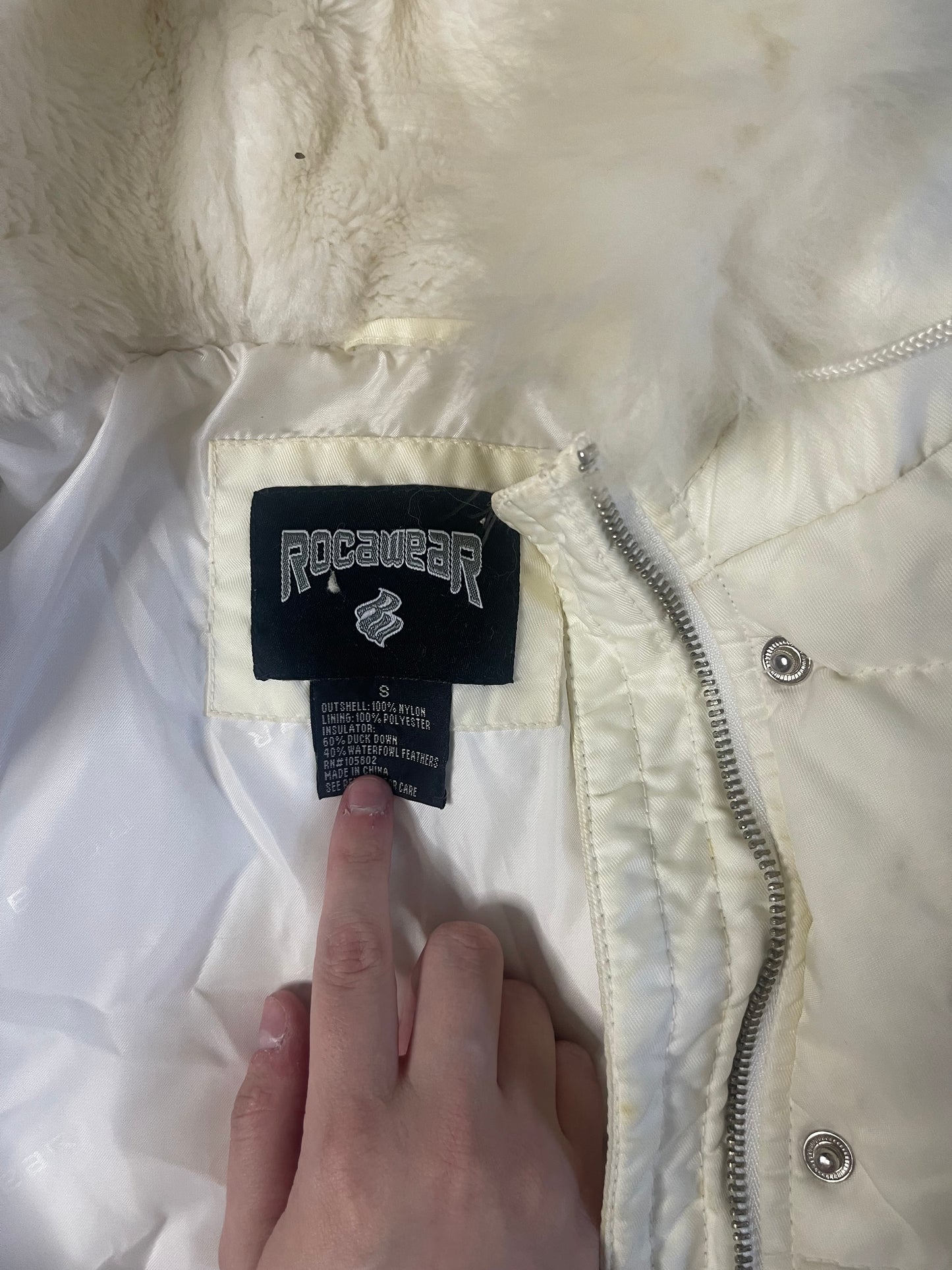 Y2k Rocawear puffer coat