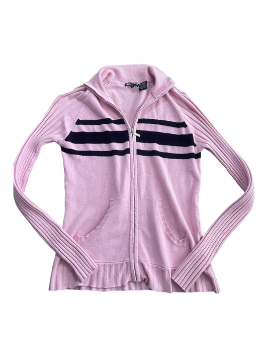 Y2k Pink Striped Jacket