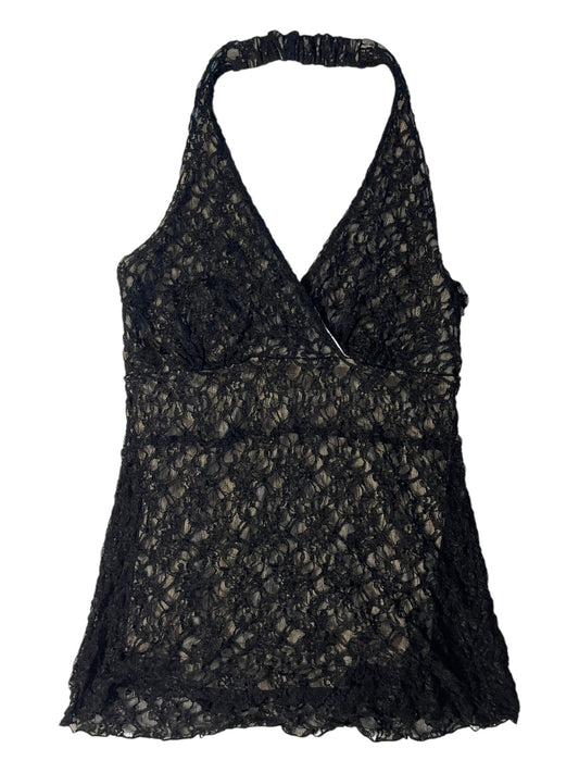 Y2k Lace Halter Top