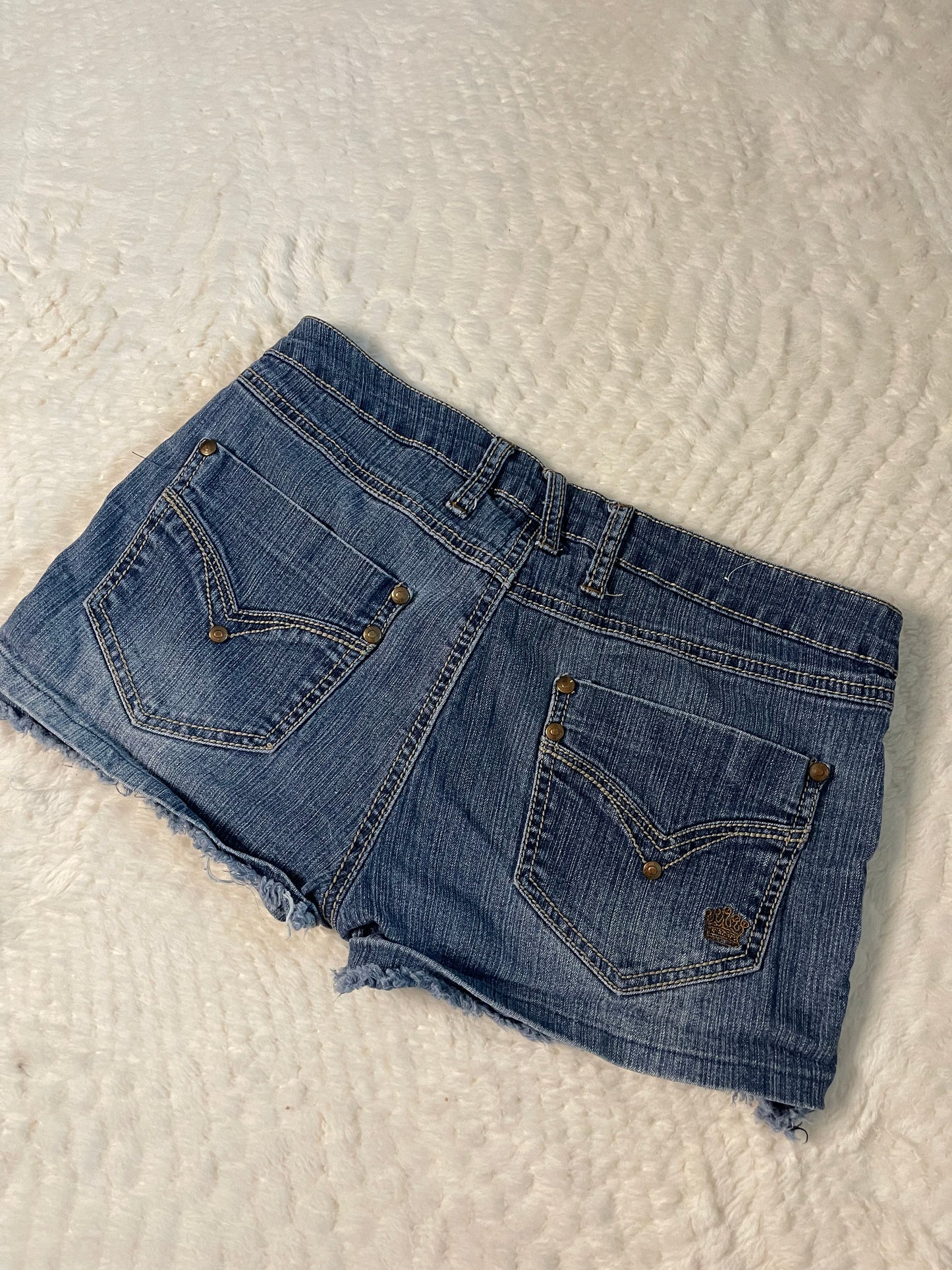 Y2k Low Rise Denim Shorts