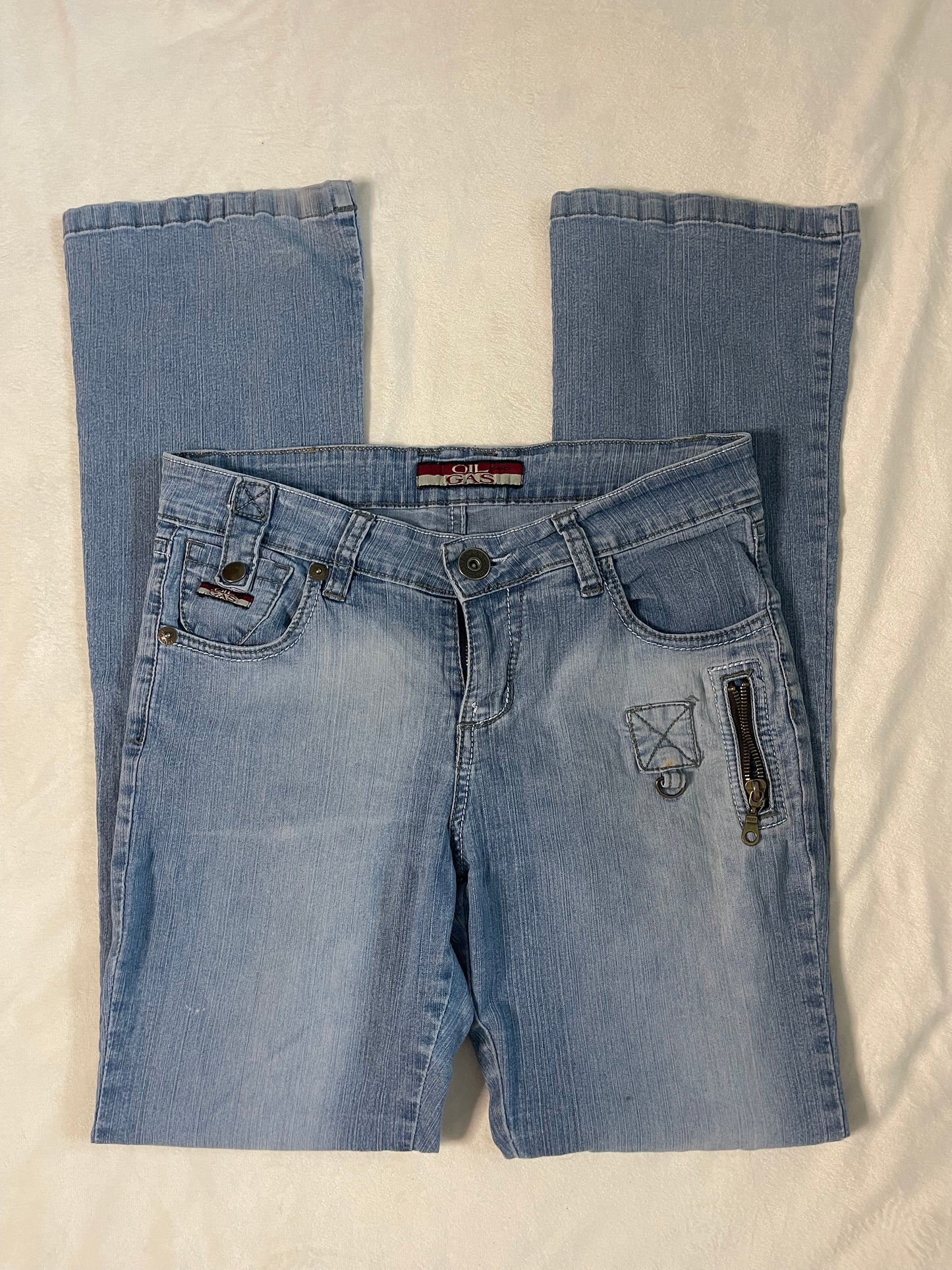 Y2k Low rise flare jeans