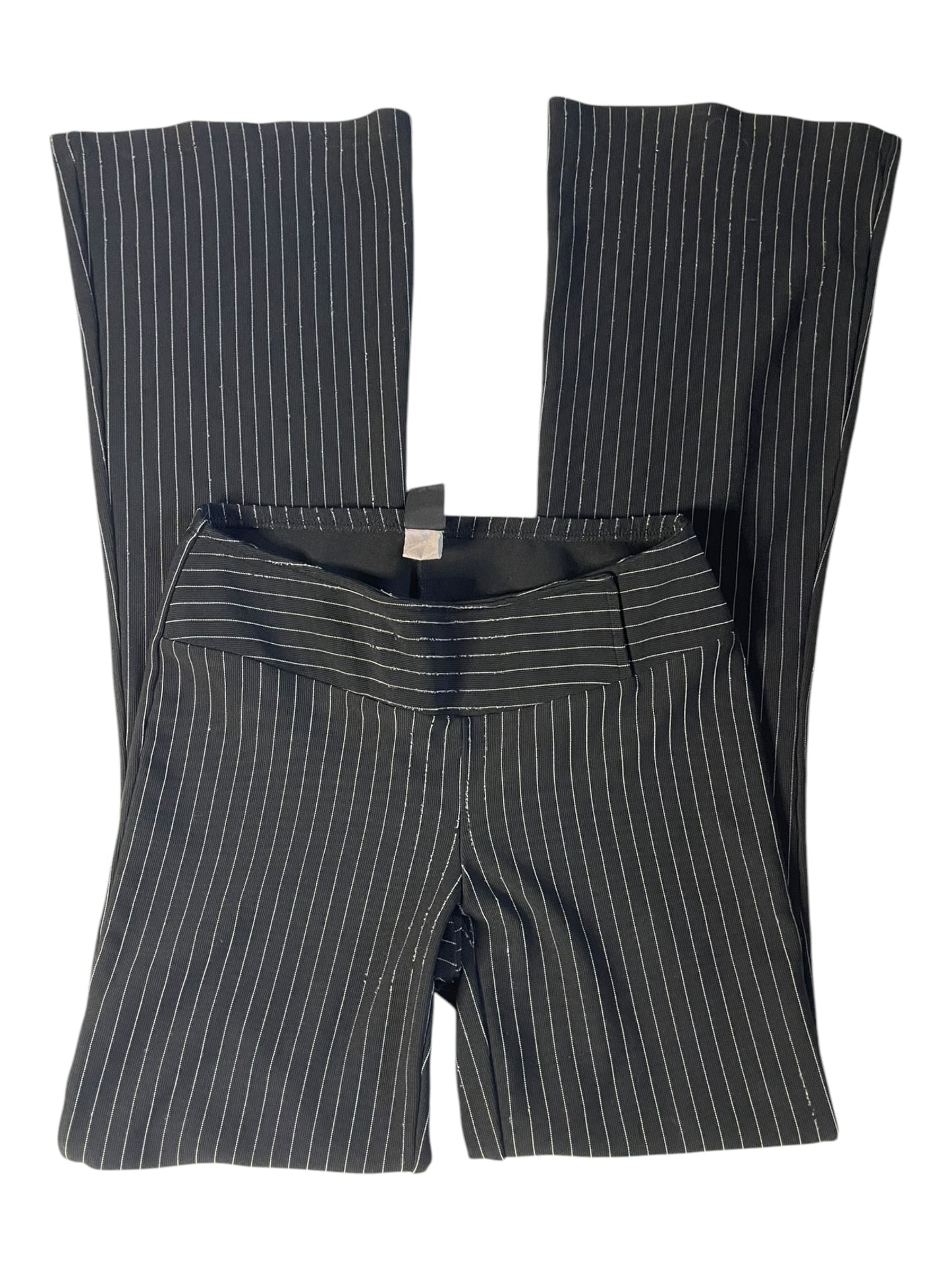 Y2k pinstripe flares