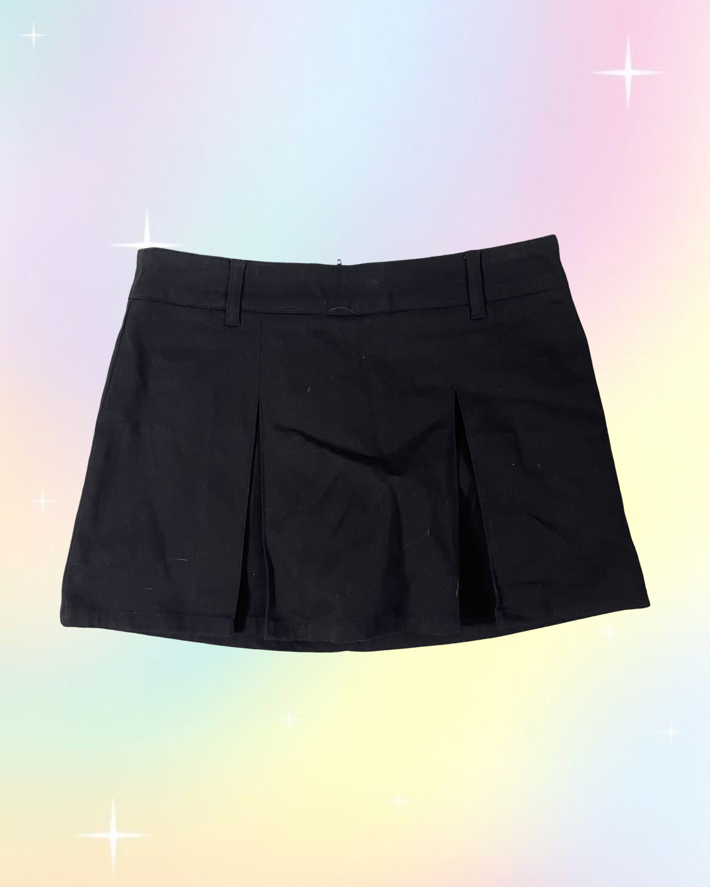 Dickies black mini skirt