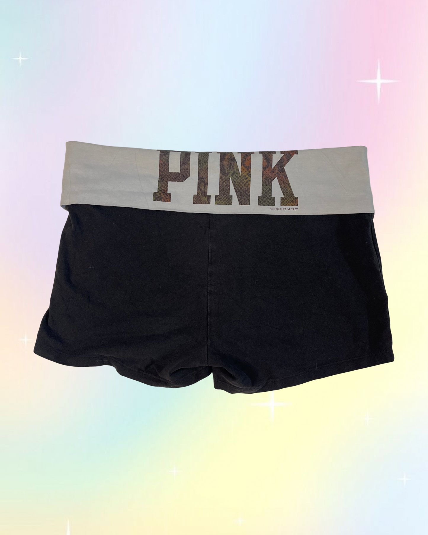 Y2k Pink Victoria secret fold over shorts