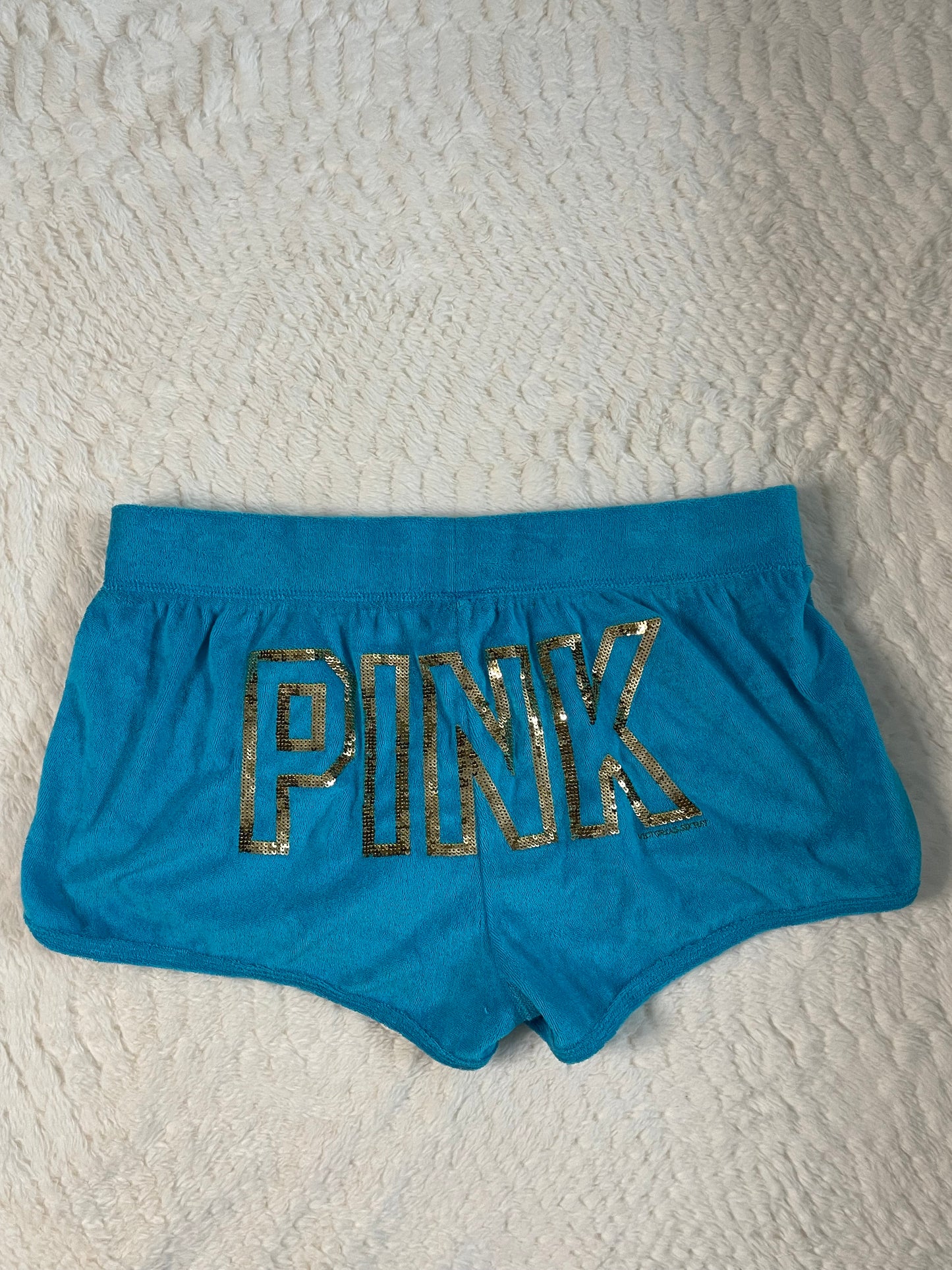 Y2k Pink Terrycloth Shorts