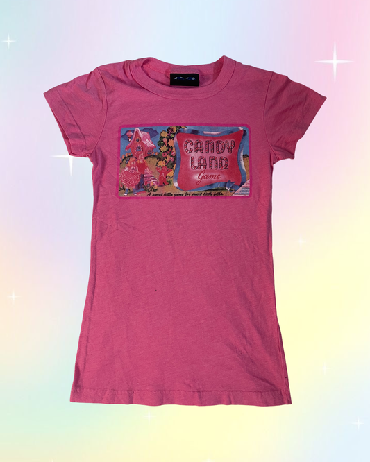 Y2k Junk Food Candyland Baby Tee