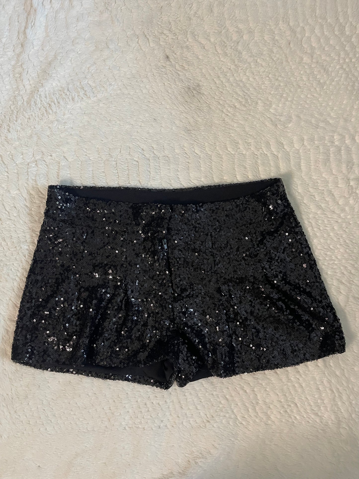 Y2k glitter shorts