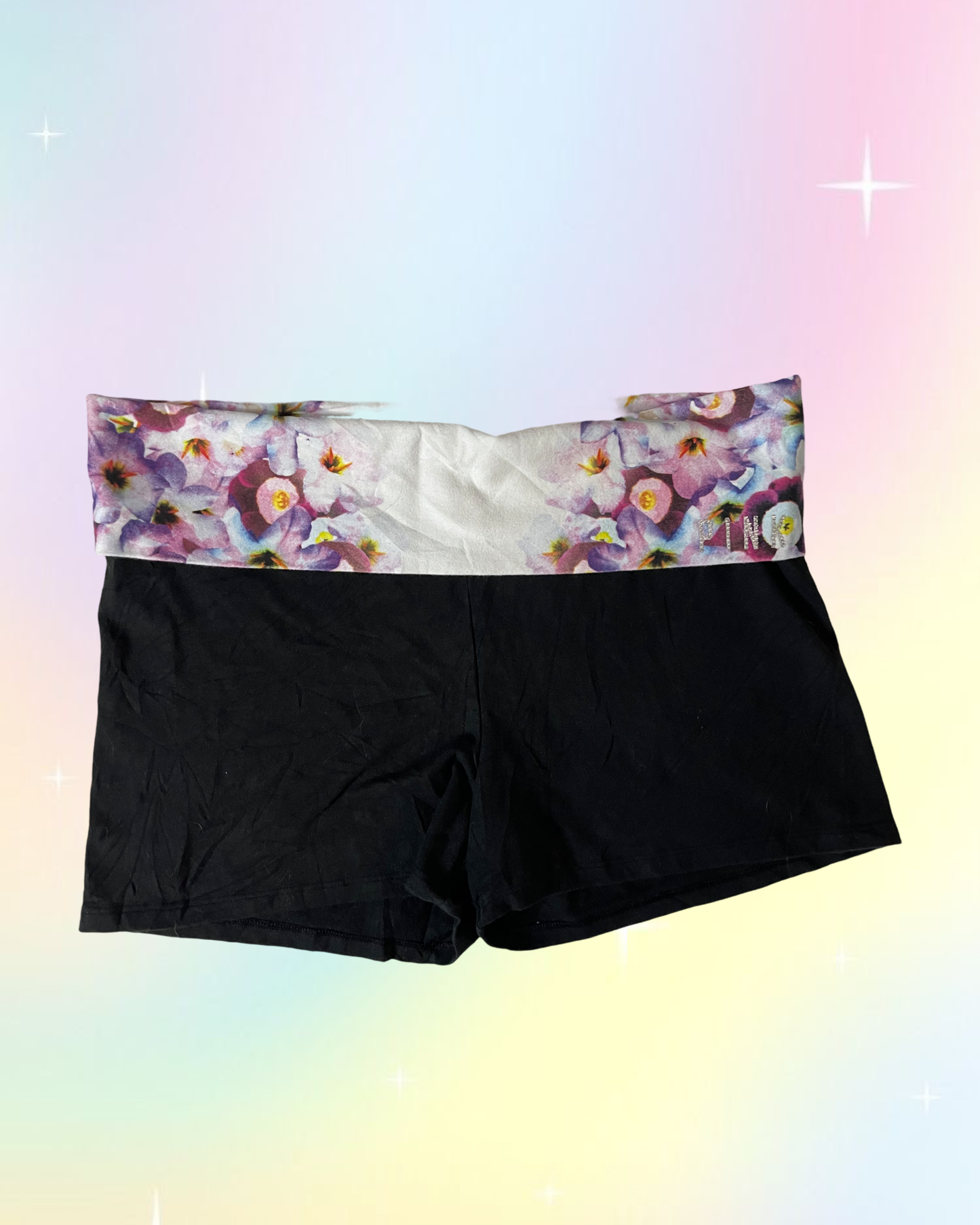 Y2k Pink Foldover Shorts