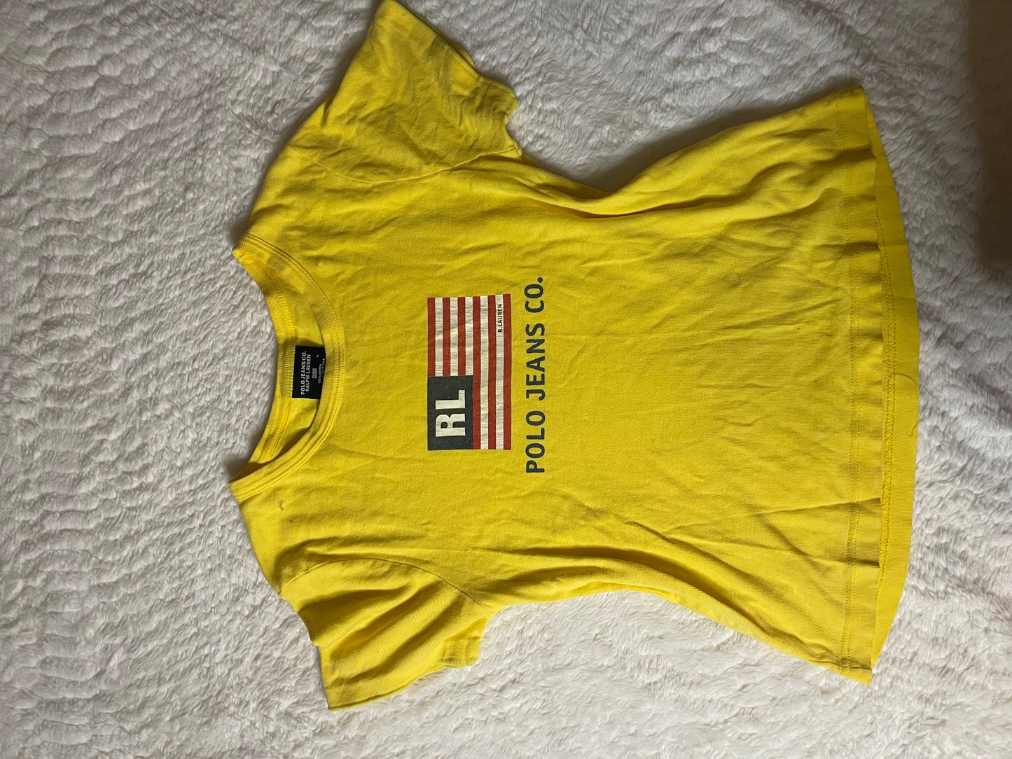 Y2k Ralph Lauren baby tee