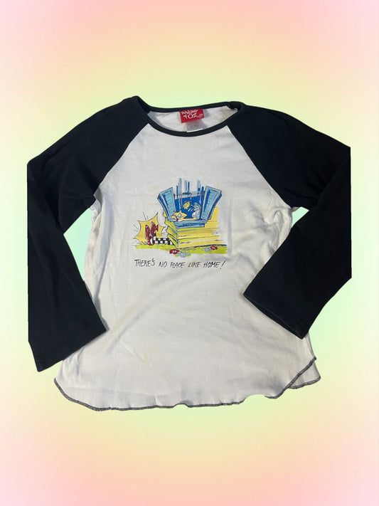 Y2k Alice in wonderland top