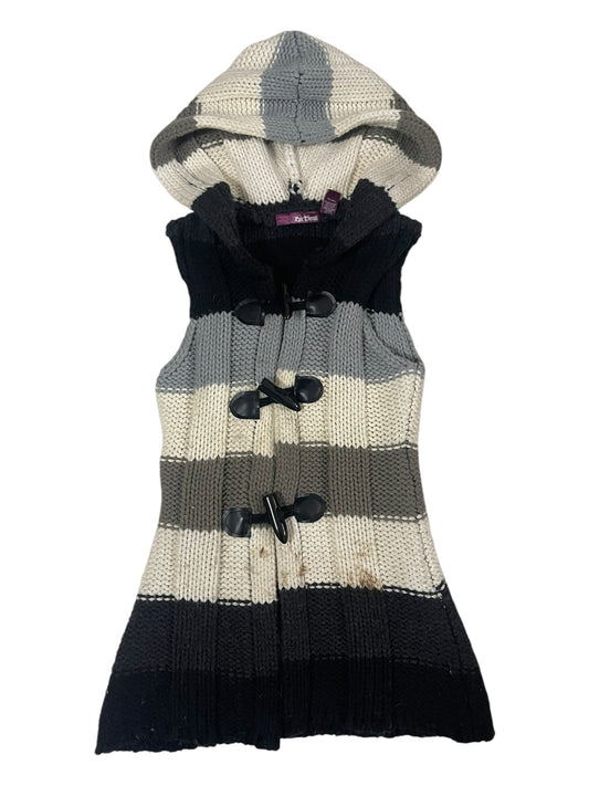 Y2k knit hooded vest