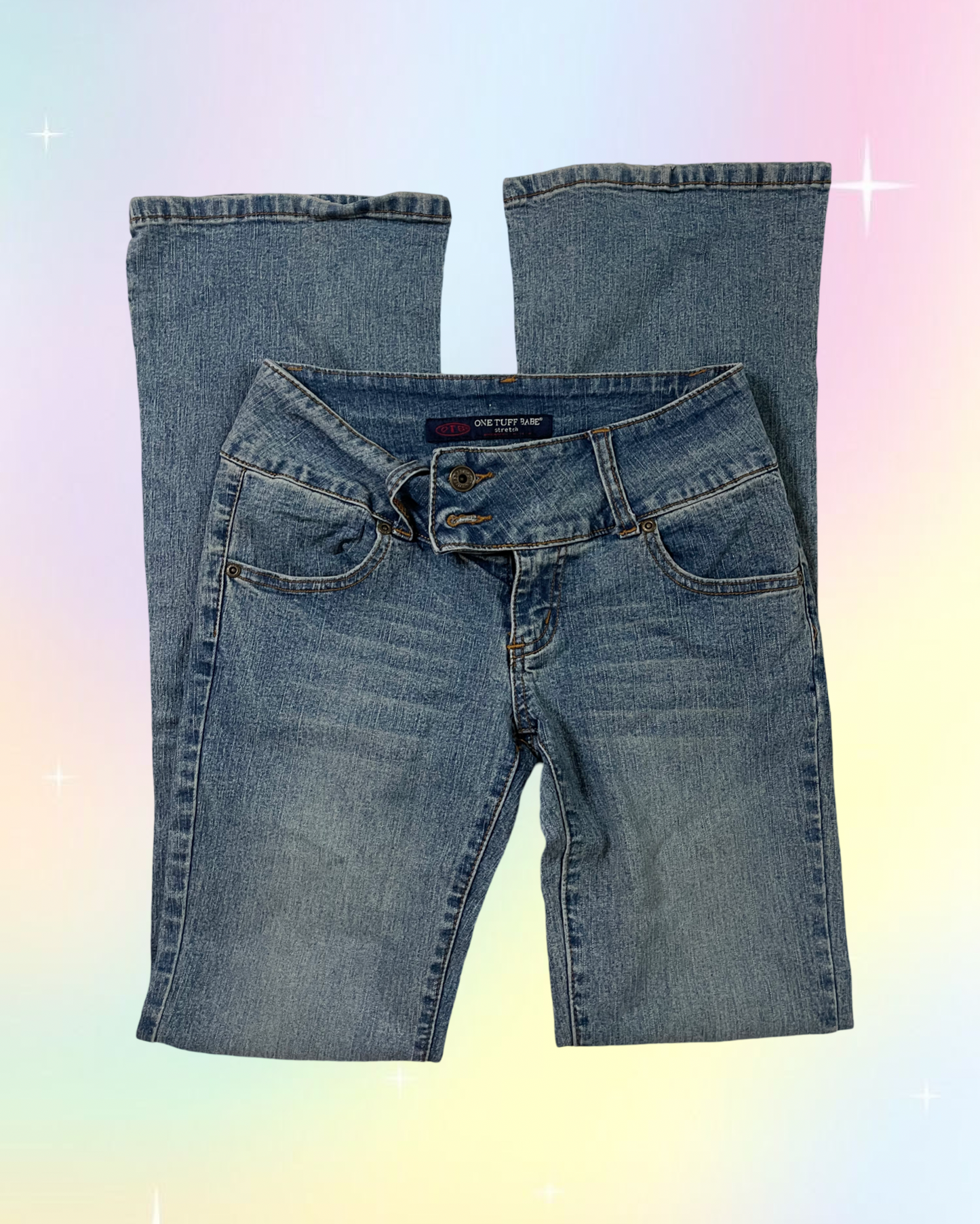 Y2k 2000s Low Rise Flare Jeans