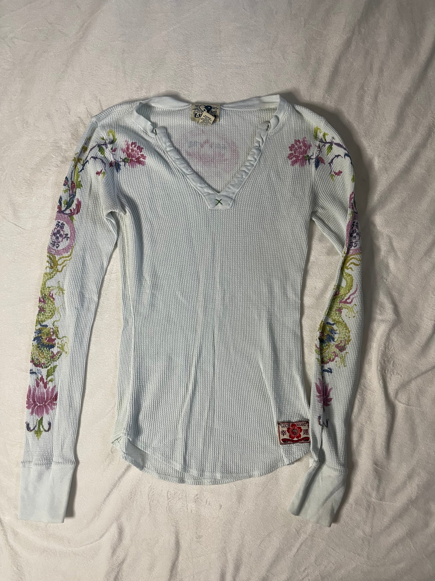 Y2k Lucky Brand Oriental Thermal