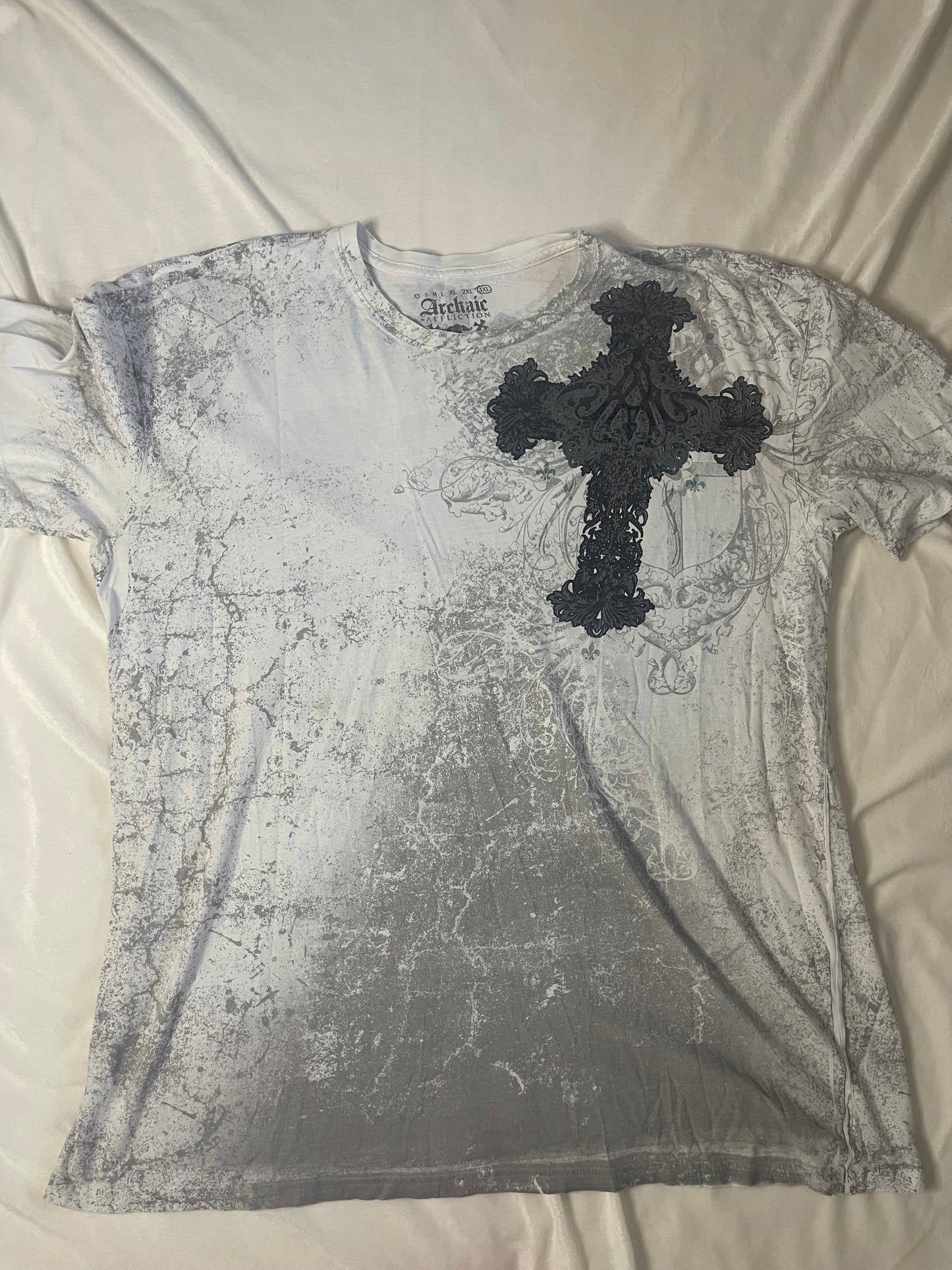 Y2k grunge aop tee