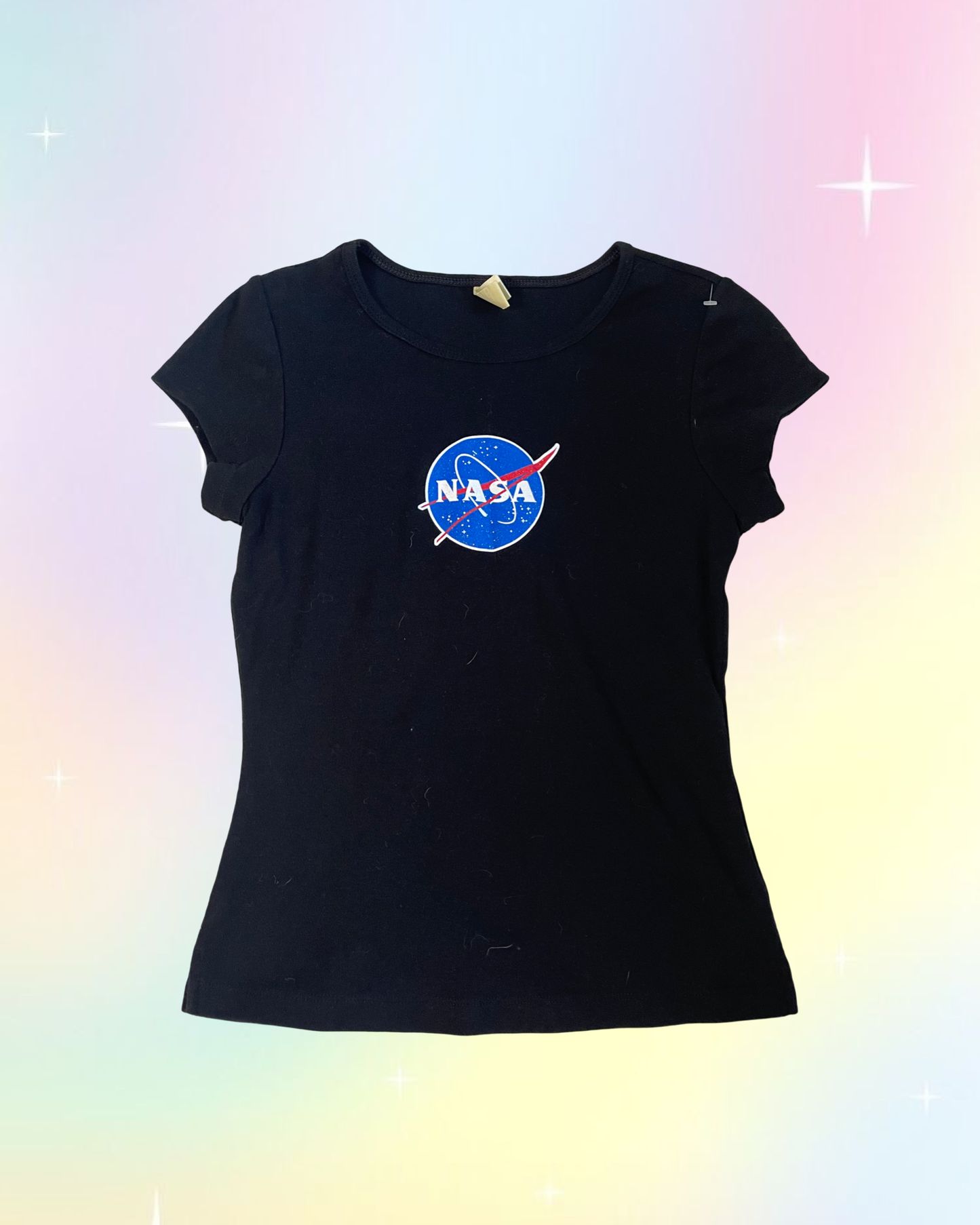 Y2k NASA baby tee