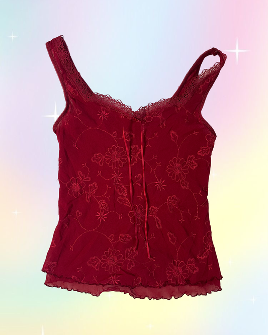 Y2k Lace Cami