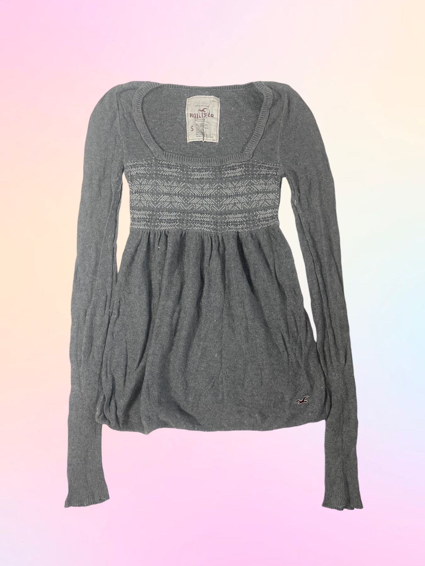 Y2k Hollister babydoll top