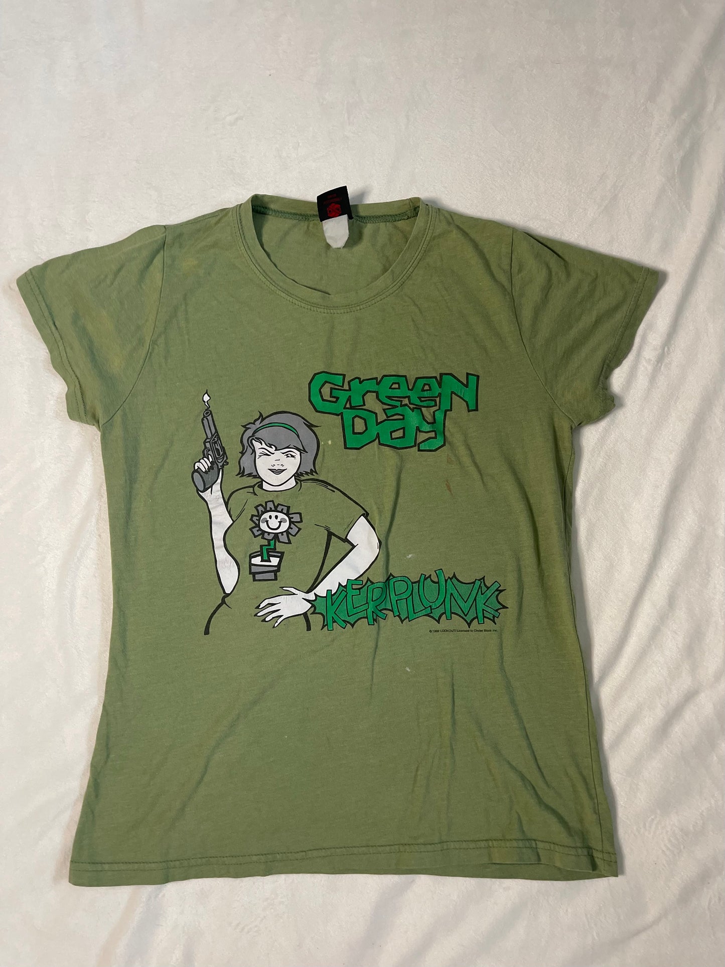 Y2k vintage Green Day tee