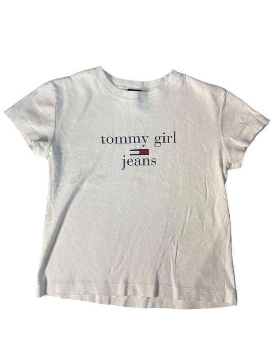 Y2k Tommy Girl Baby Tee