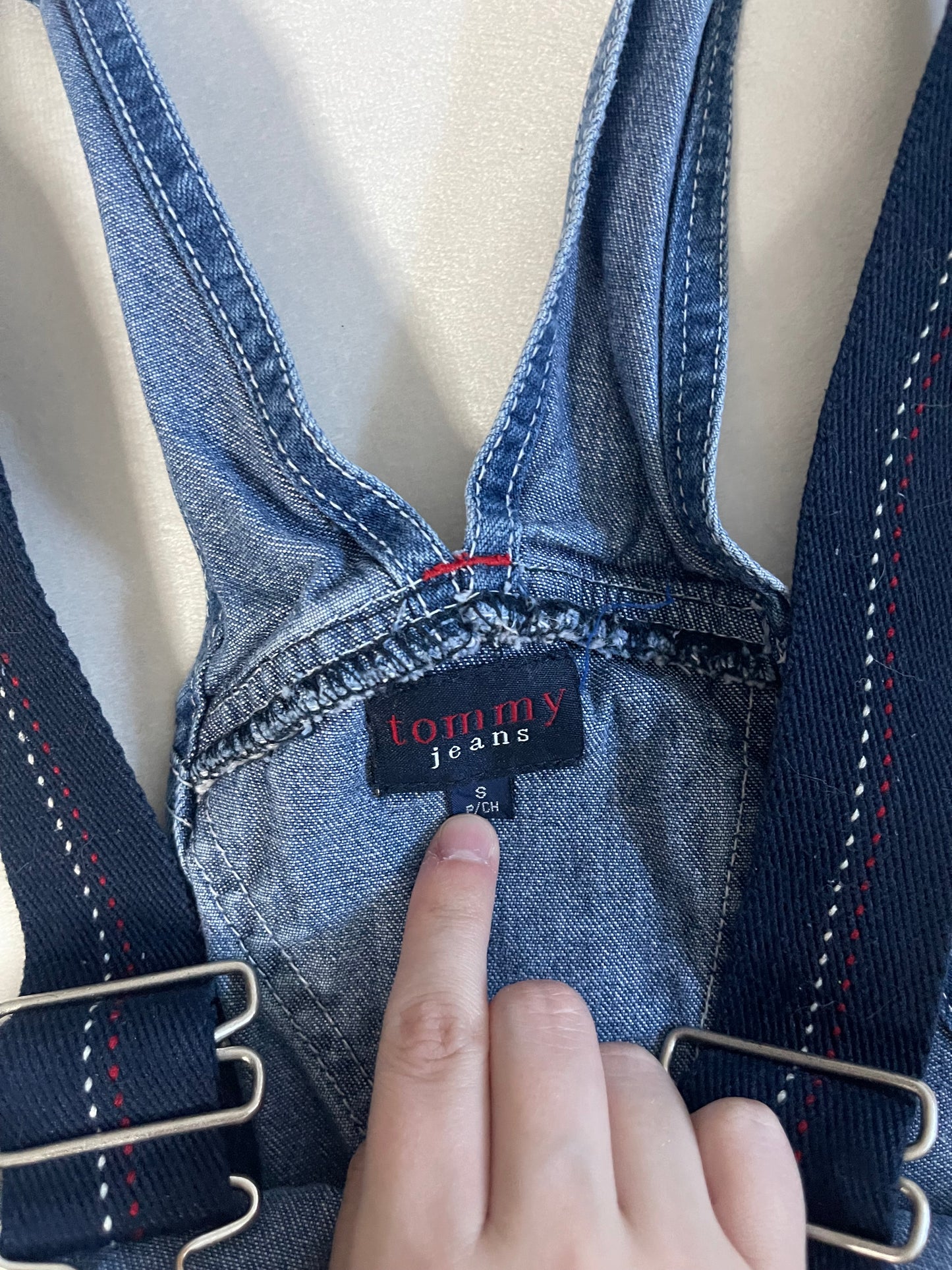 Y2k Tommy Hilfiger overalls