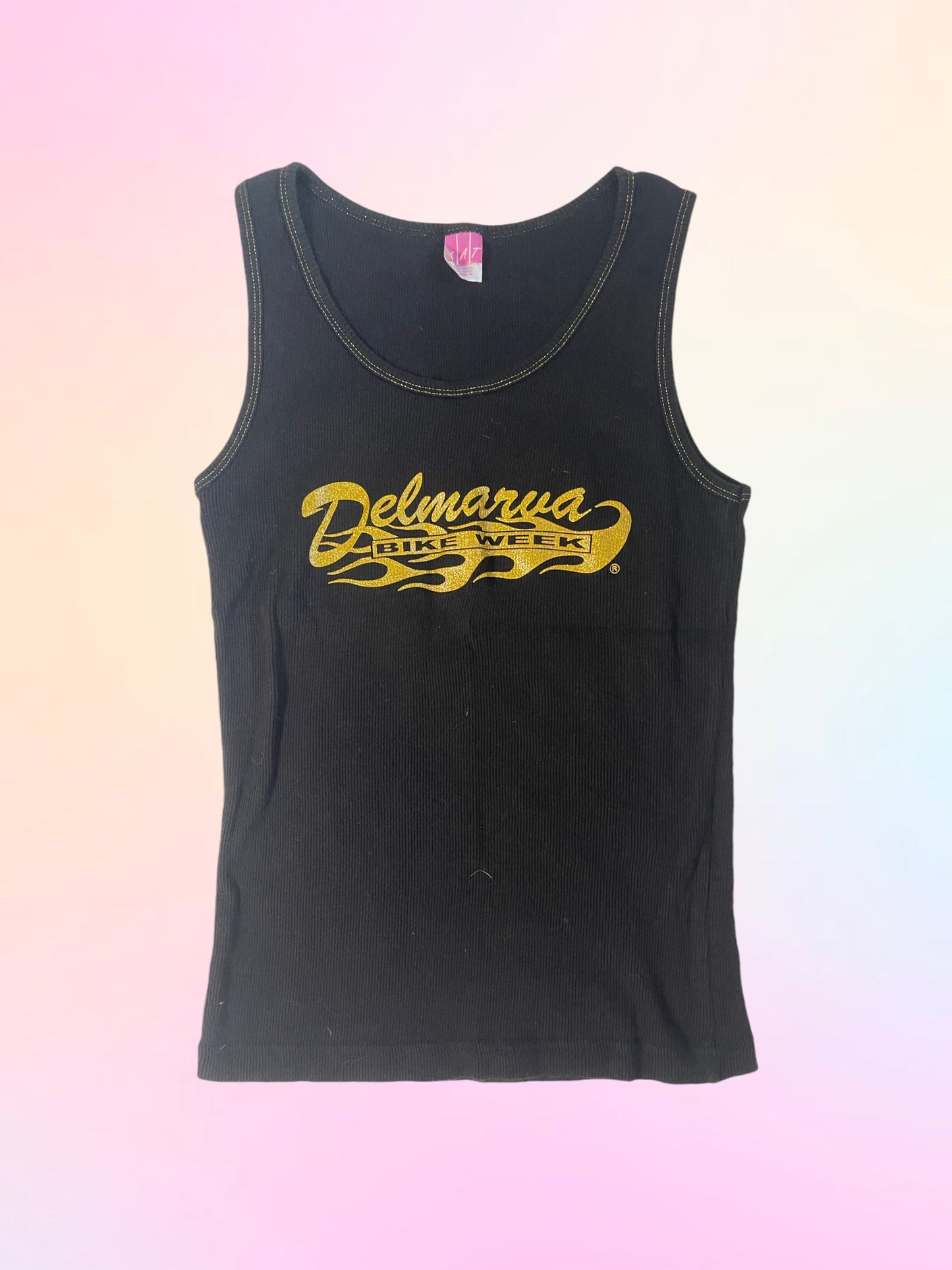 Y2k biker tank top