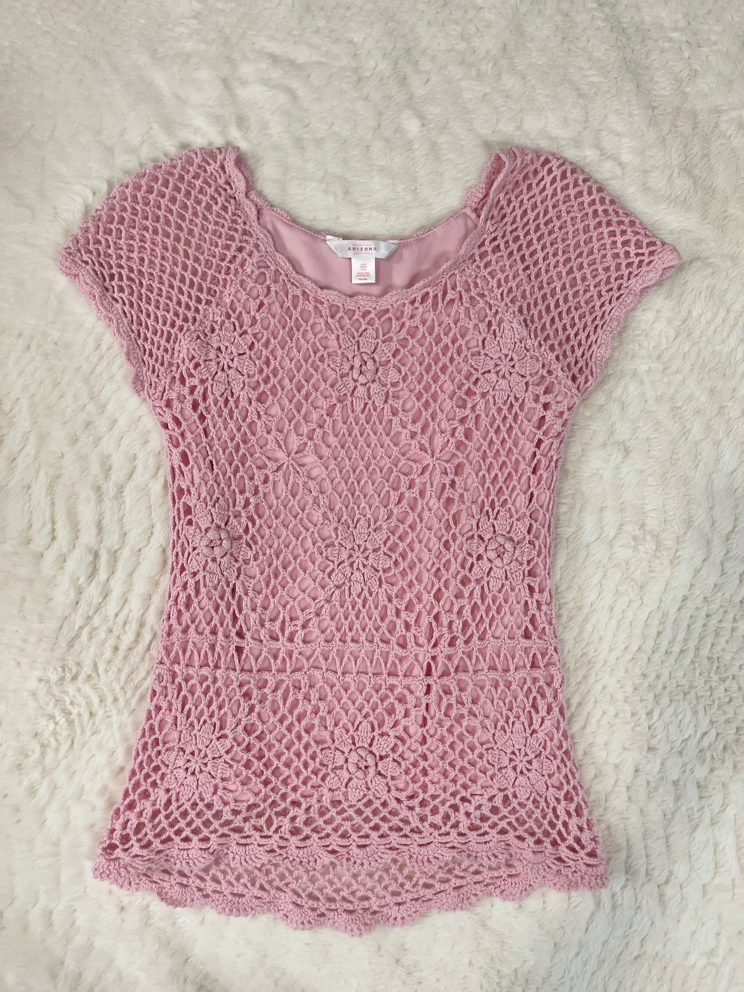 Y2k crochet top