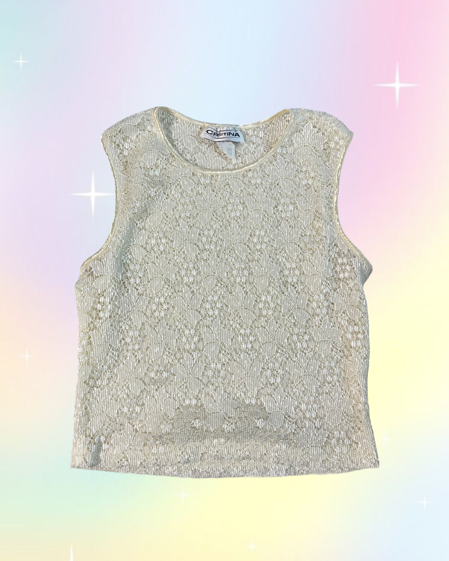 Y2k Fully Lace Tank