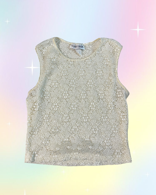 Y2k Fully Lace Tank