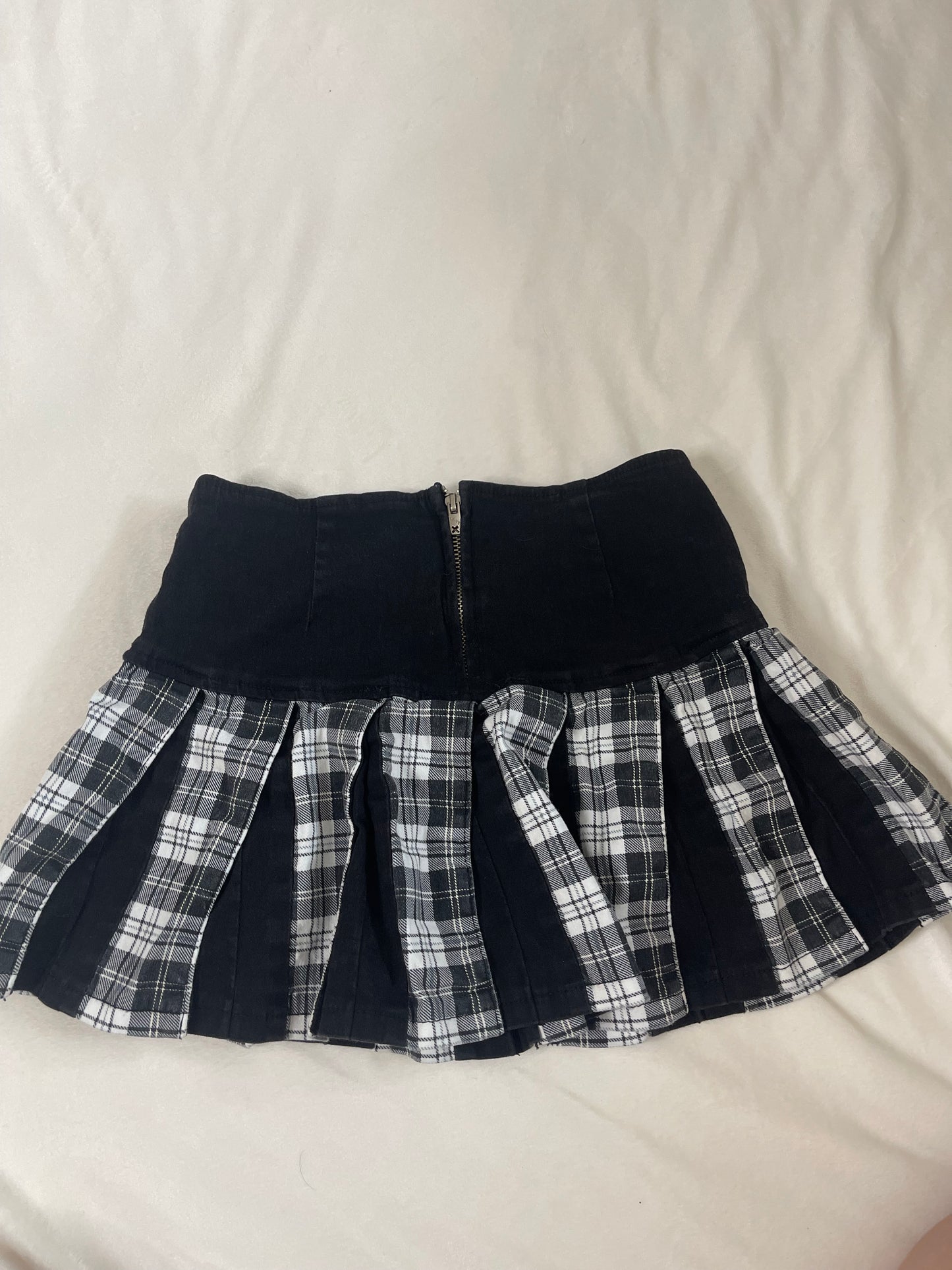 Y2k Tripp plaid skirt