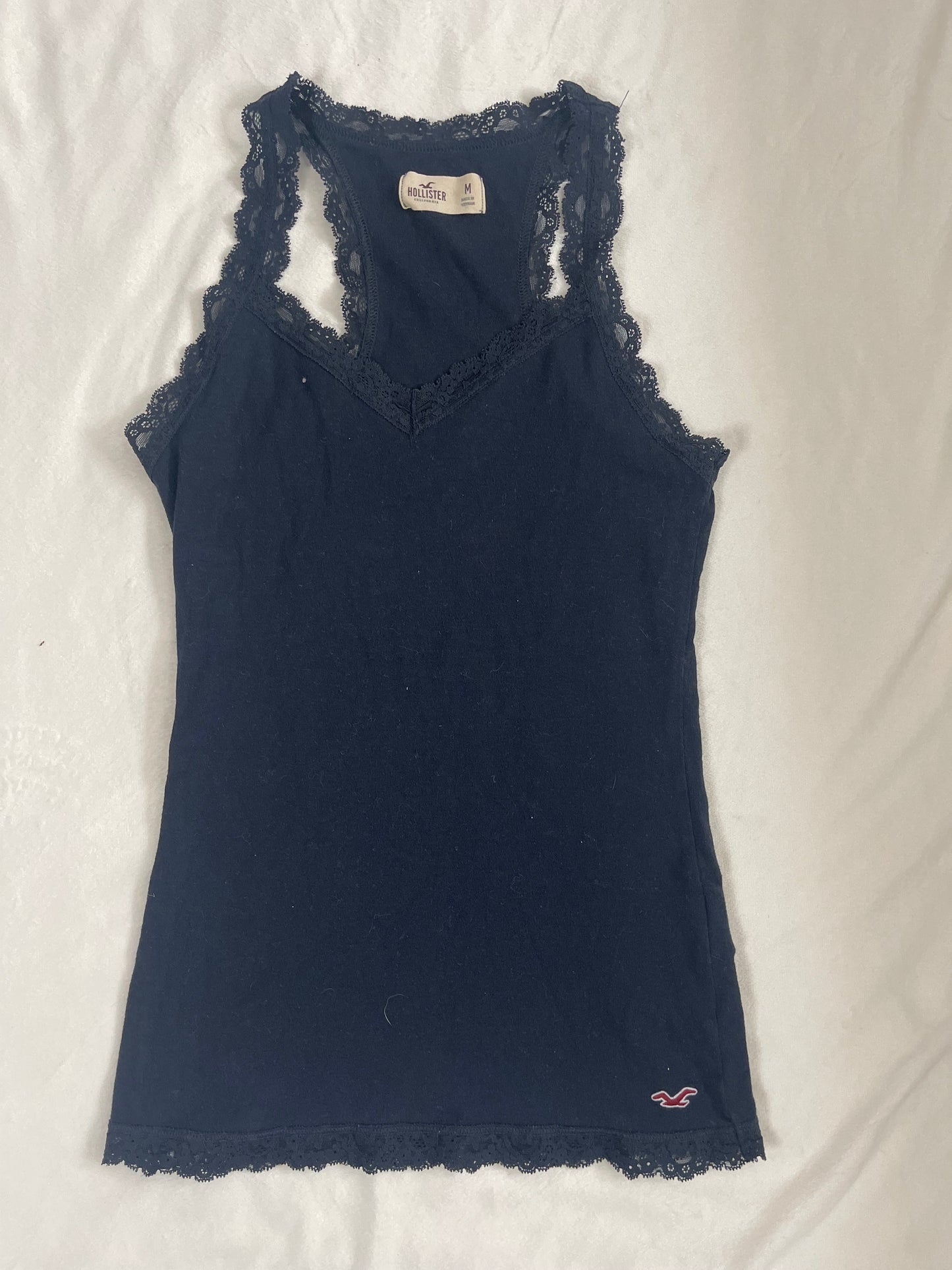 Y2k hollister lace cami