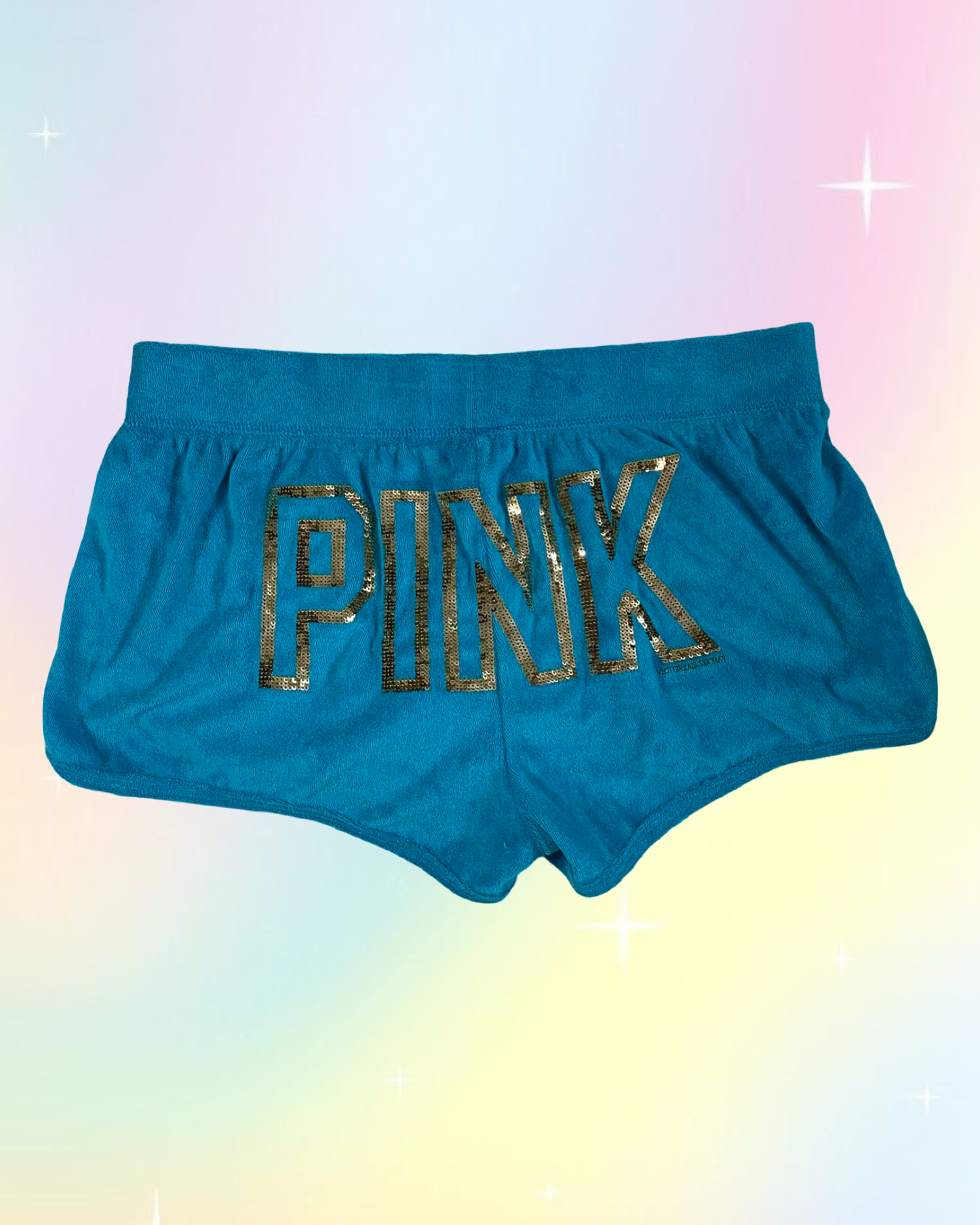 Y2k Pink Terrycloth Shorts