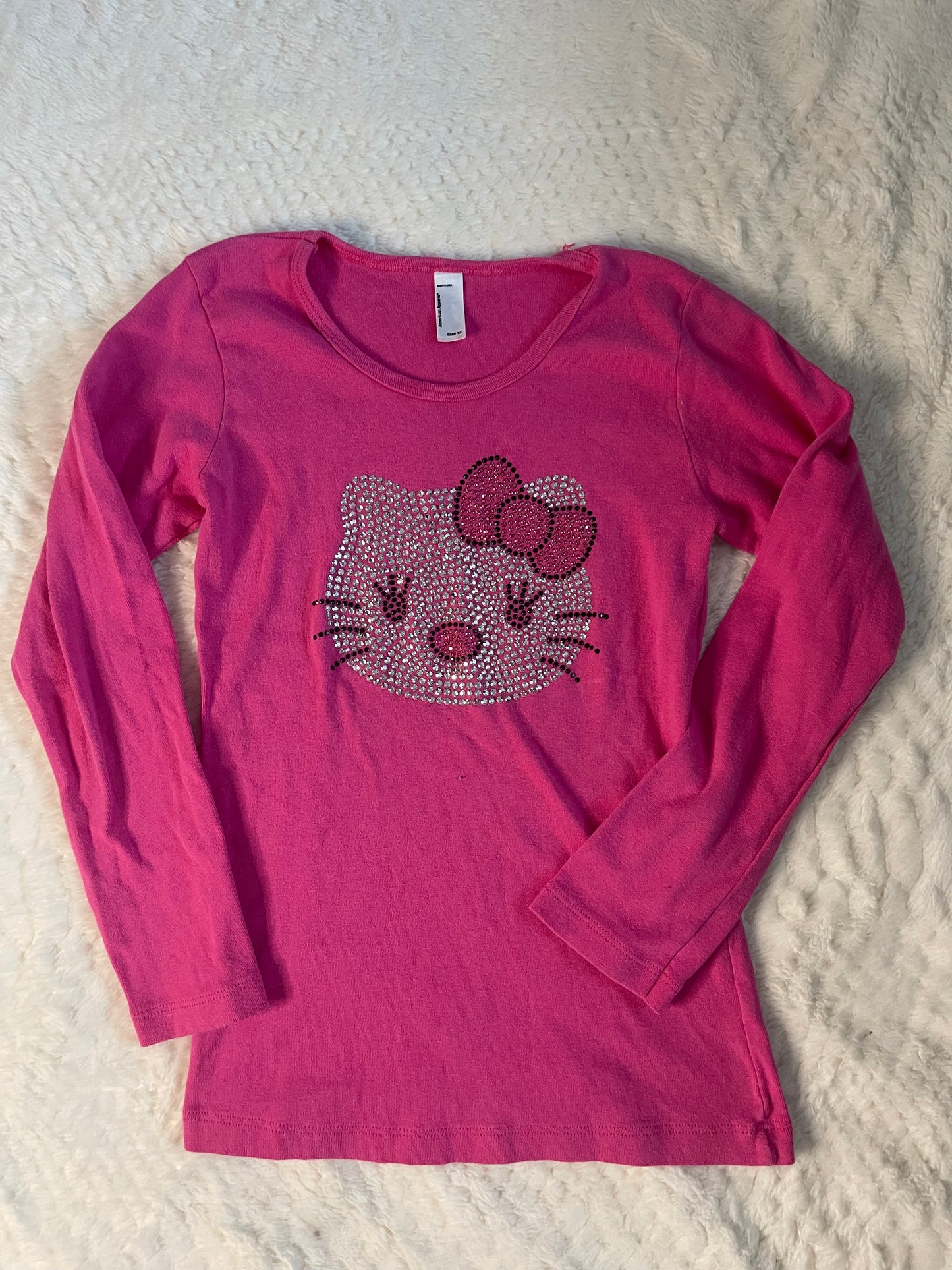 Y2k American Apparel Hello Kitty Top