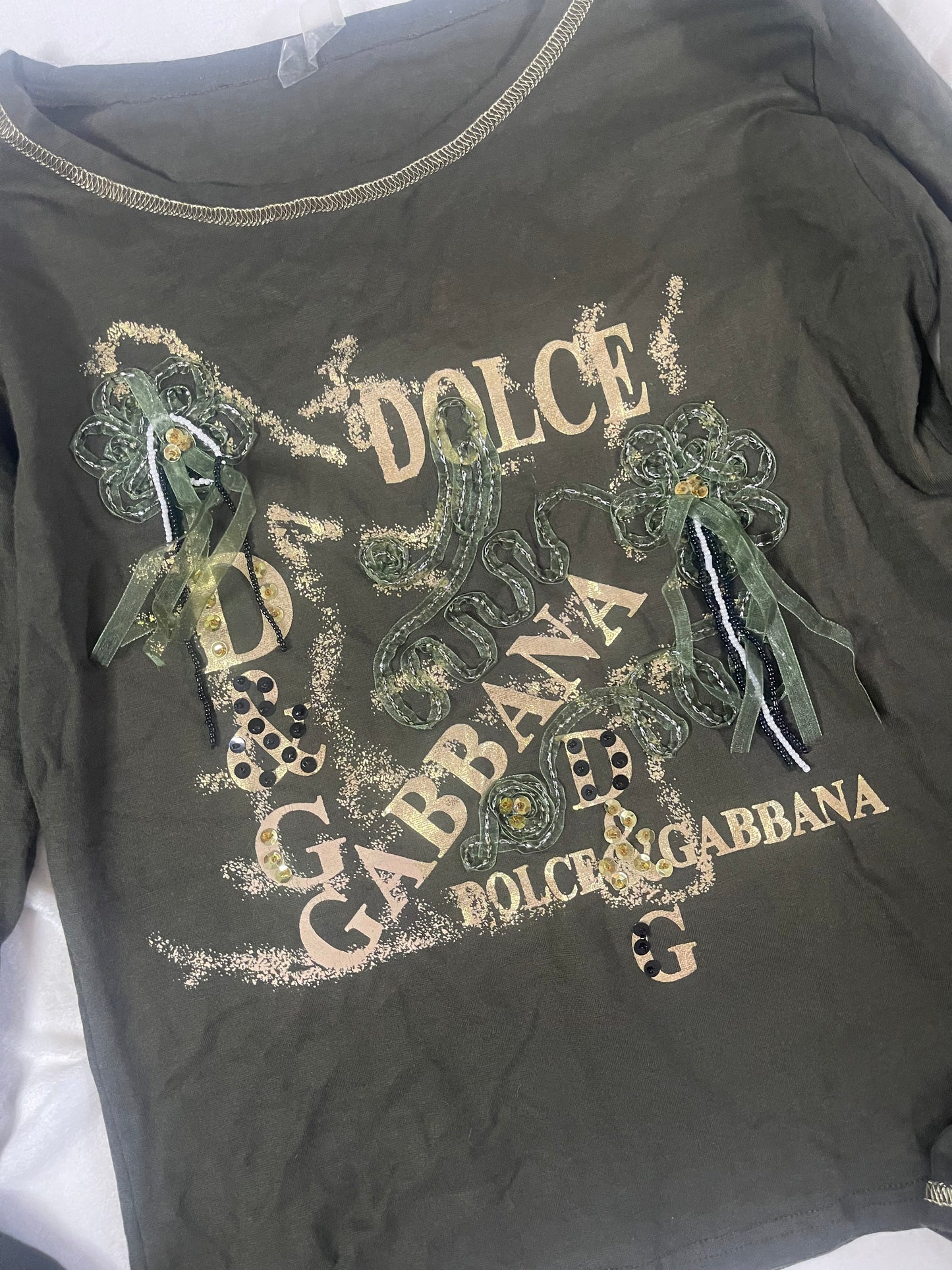 Unofficial dolce and gabbana long sleeve top