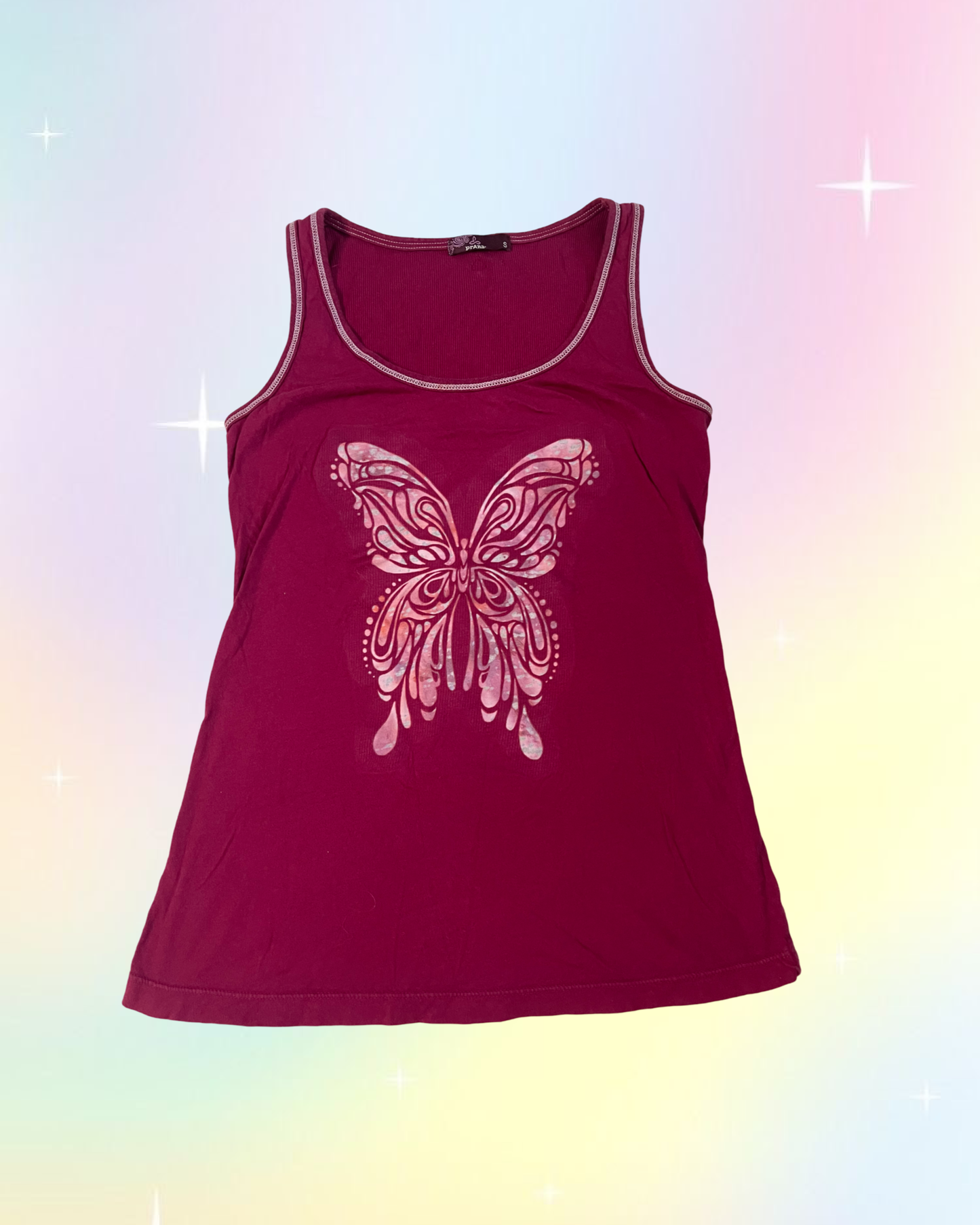 Y2k butterfly tank